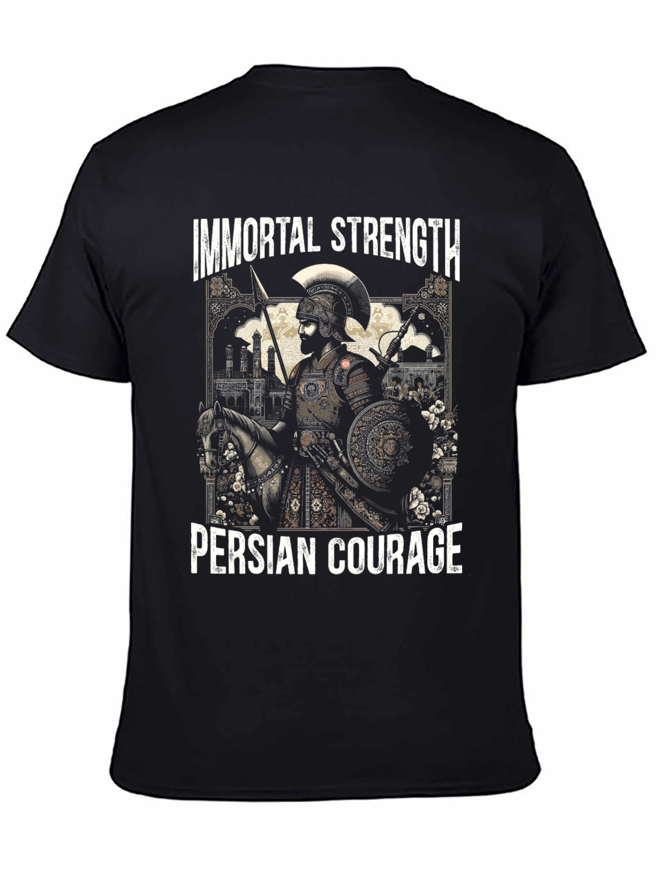 Immortal Strength Persian Courage Graphic Tee