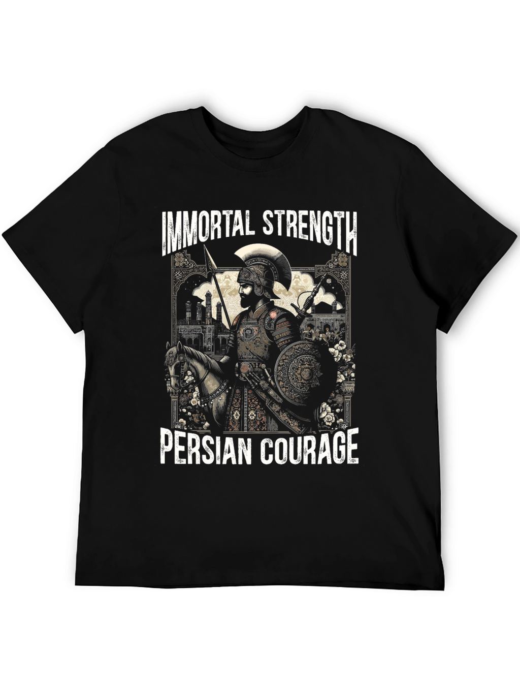 Immortal Strength Persian Courage Graphic Tee