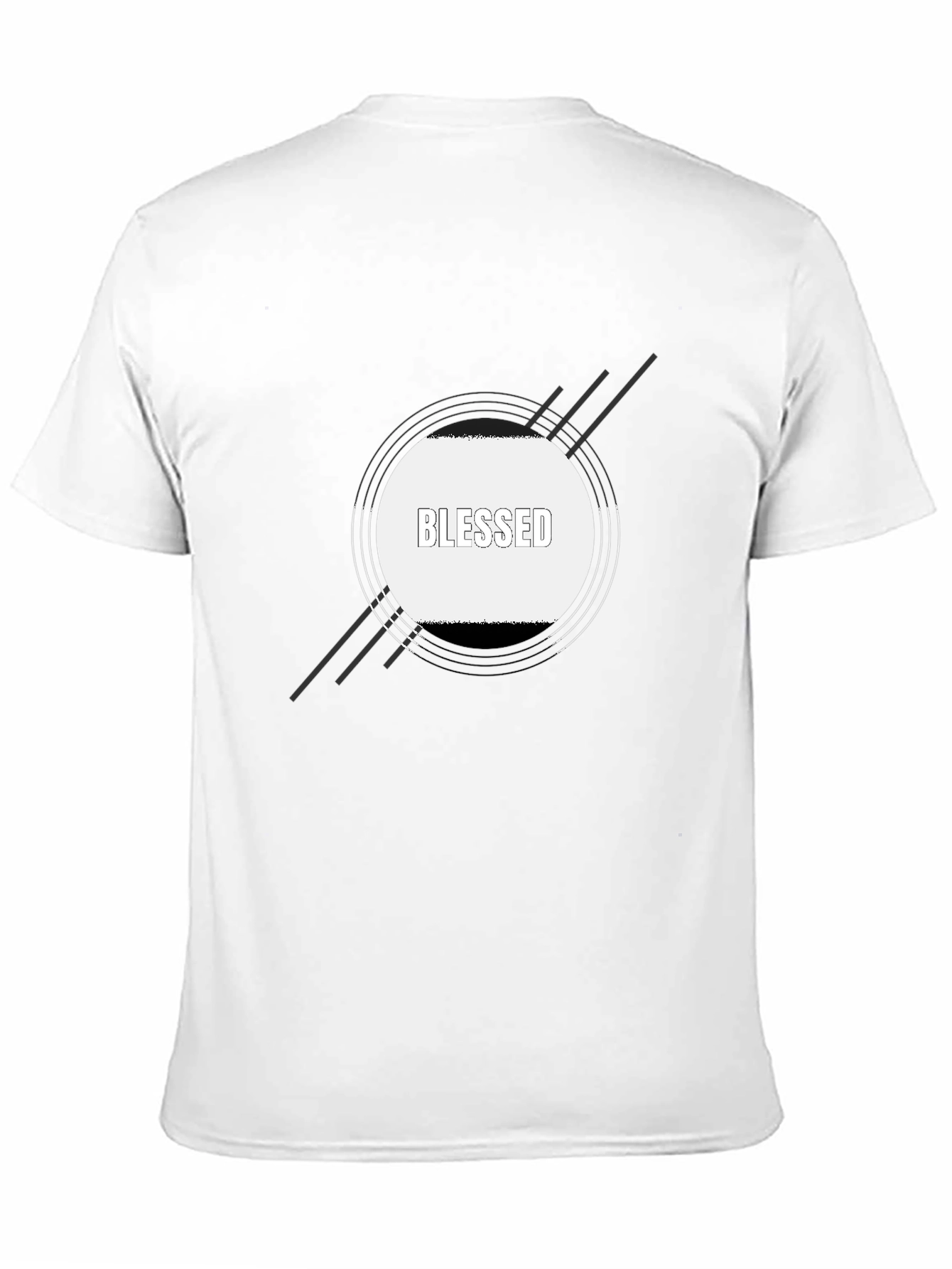 Blessed Graphic Black T-Shirt