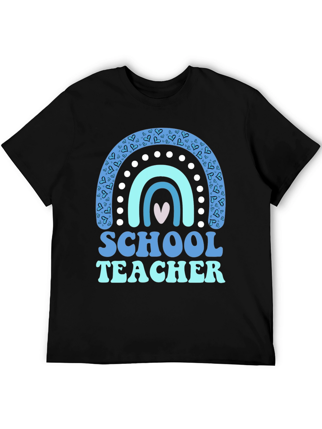 School Teacher Rainbow Graphic T-Shirt