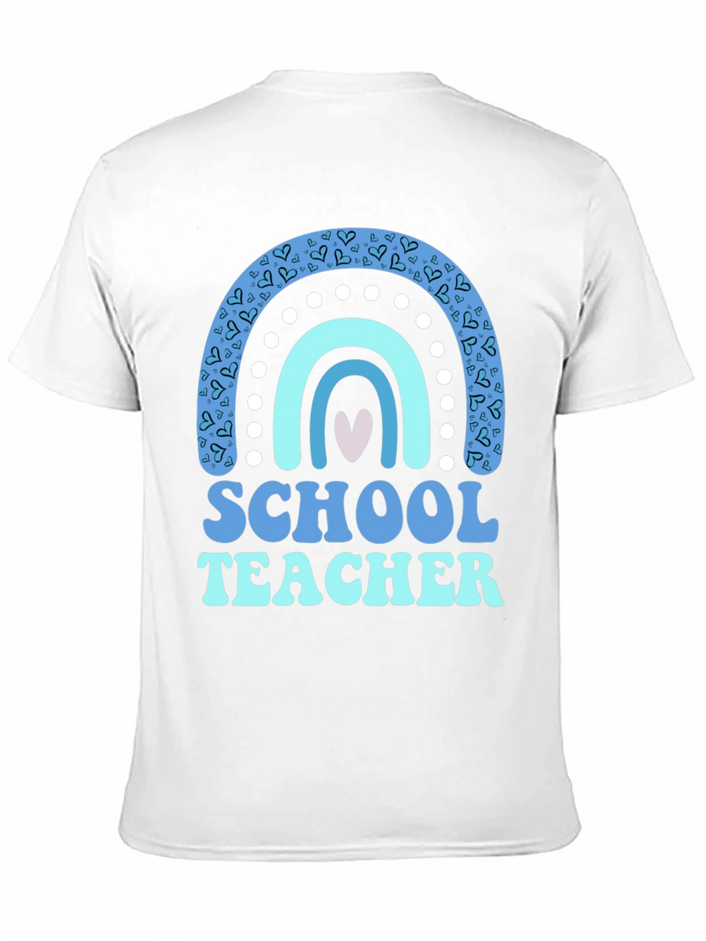 School Teacher Rainbow Graphic T-Shirt