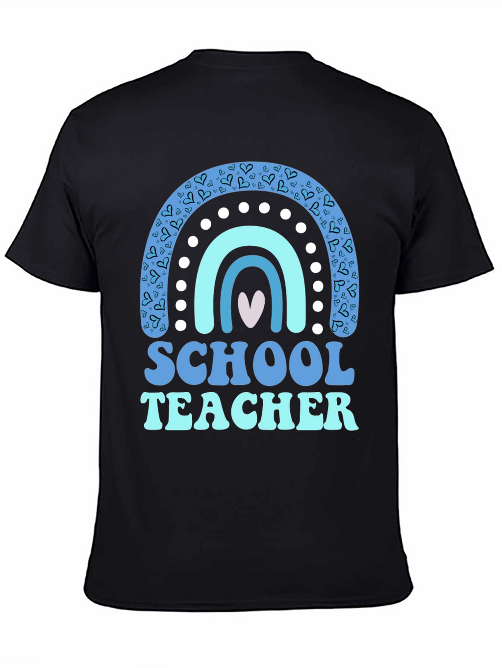 School Teacher Rainbow Graphic T-Shirt