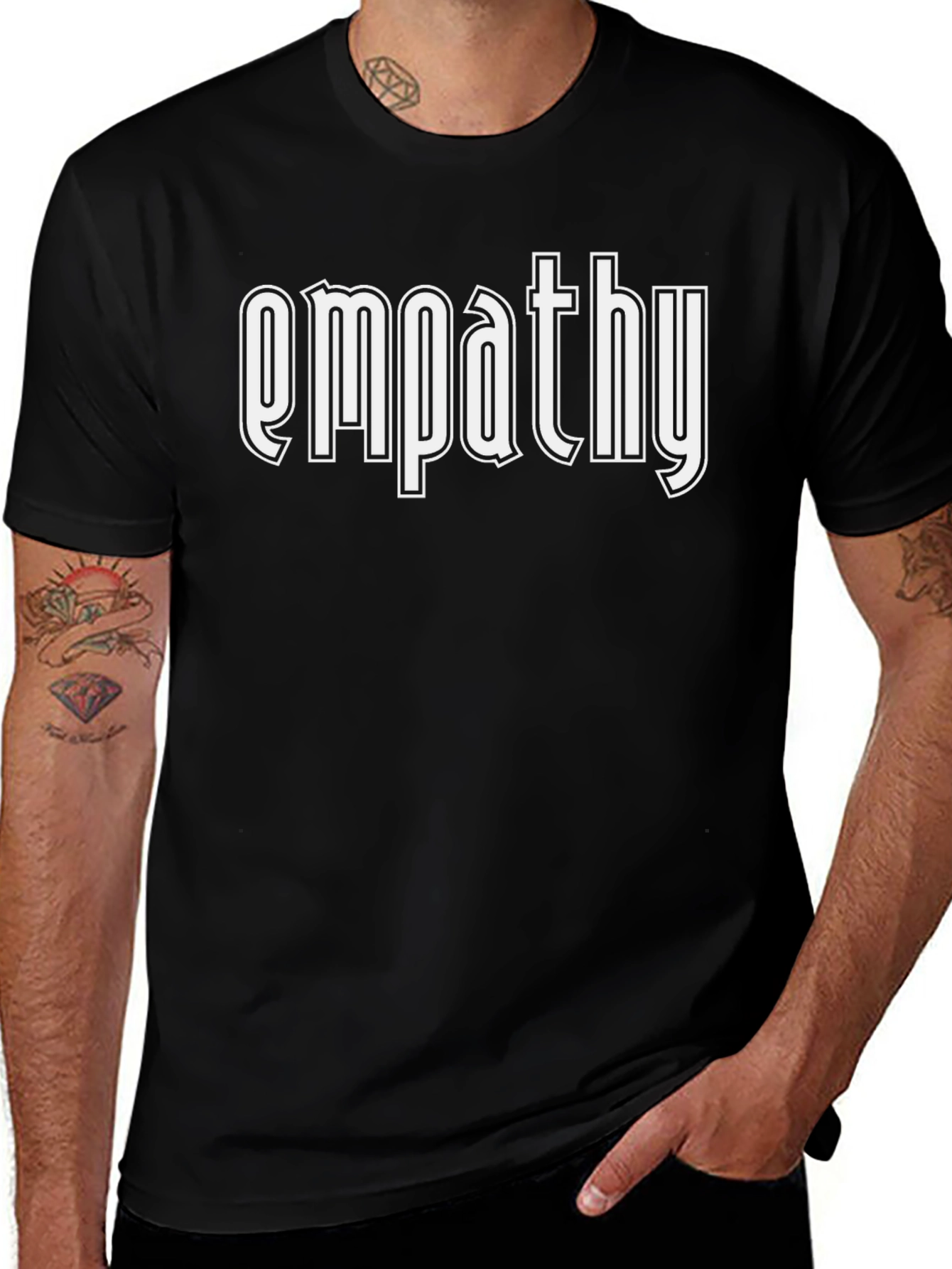 Empathy Graphic Tee - Bold Statement T-Shirt