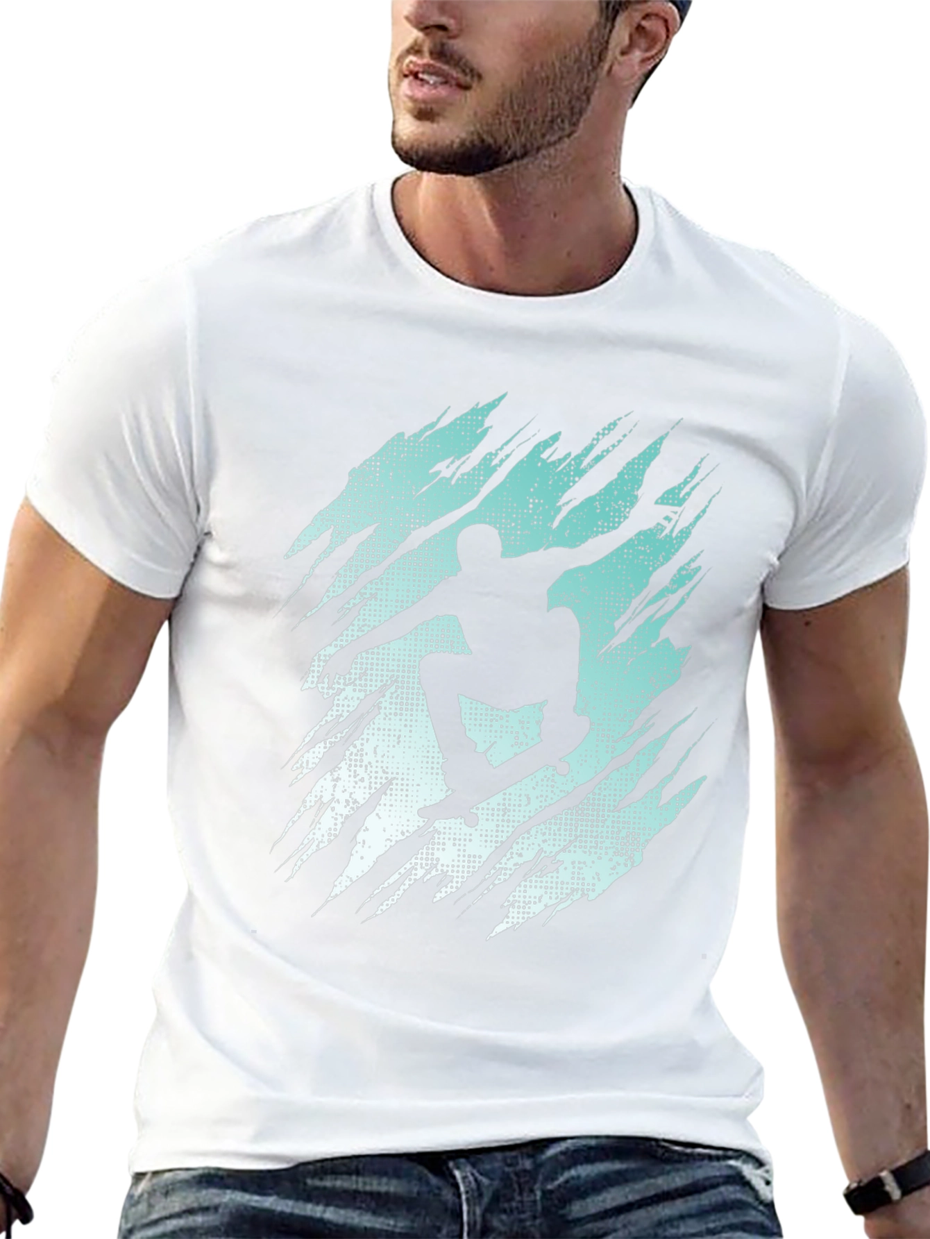 Skater Graphic Tee - Cool Streetwear Shirt