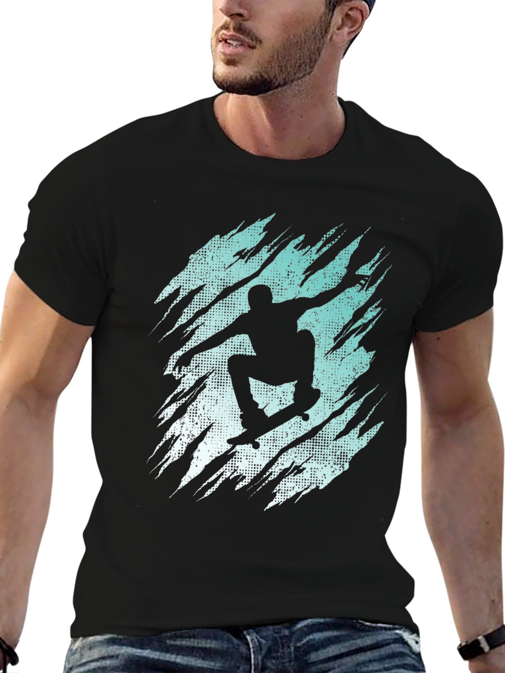 Skater Graphic Tee - Cool Streetwear Shirt
