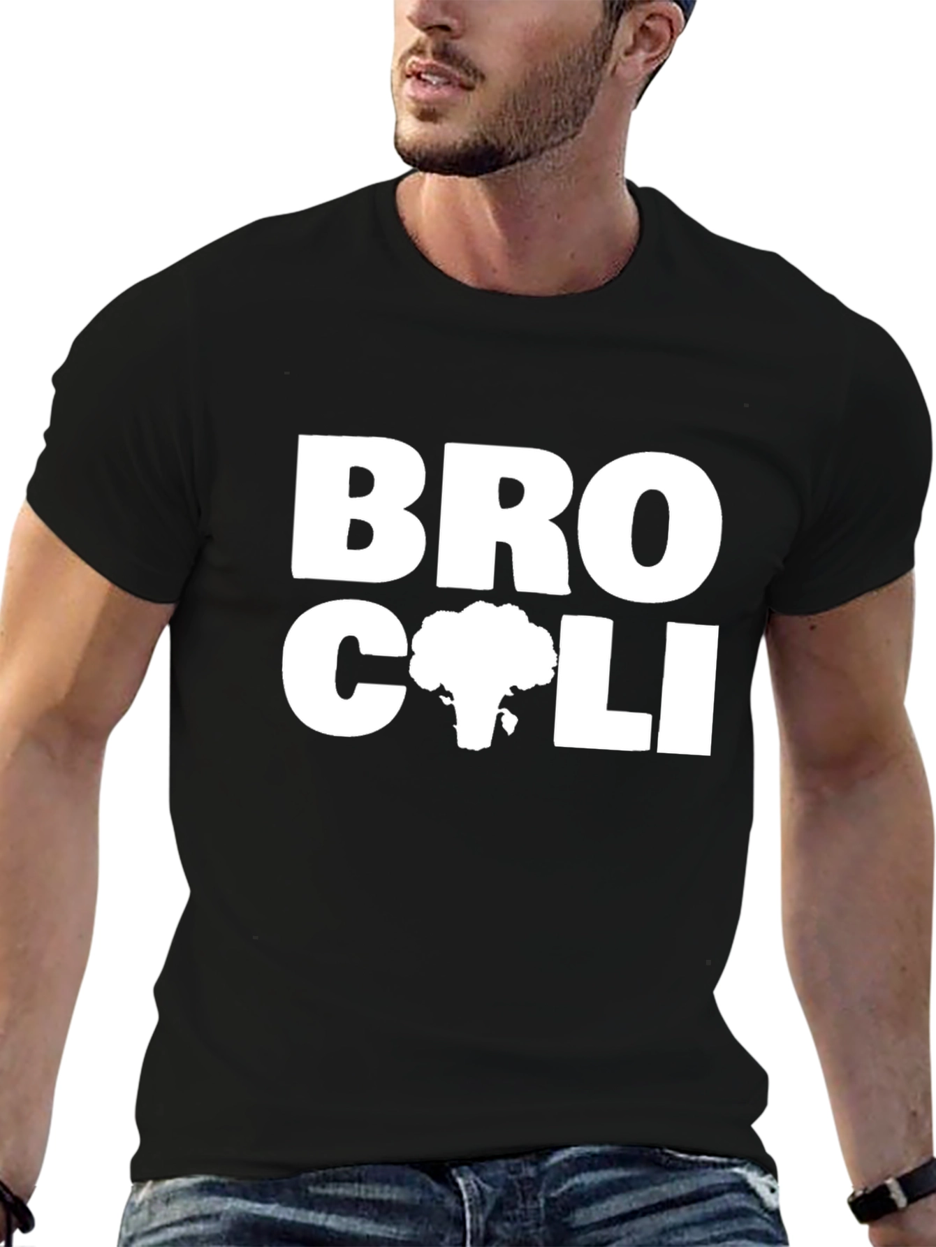 Broccoli Graphic Tee - Funny Vegetable Lover T-Shirt