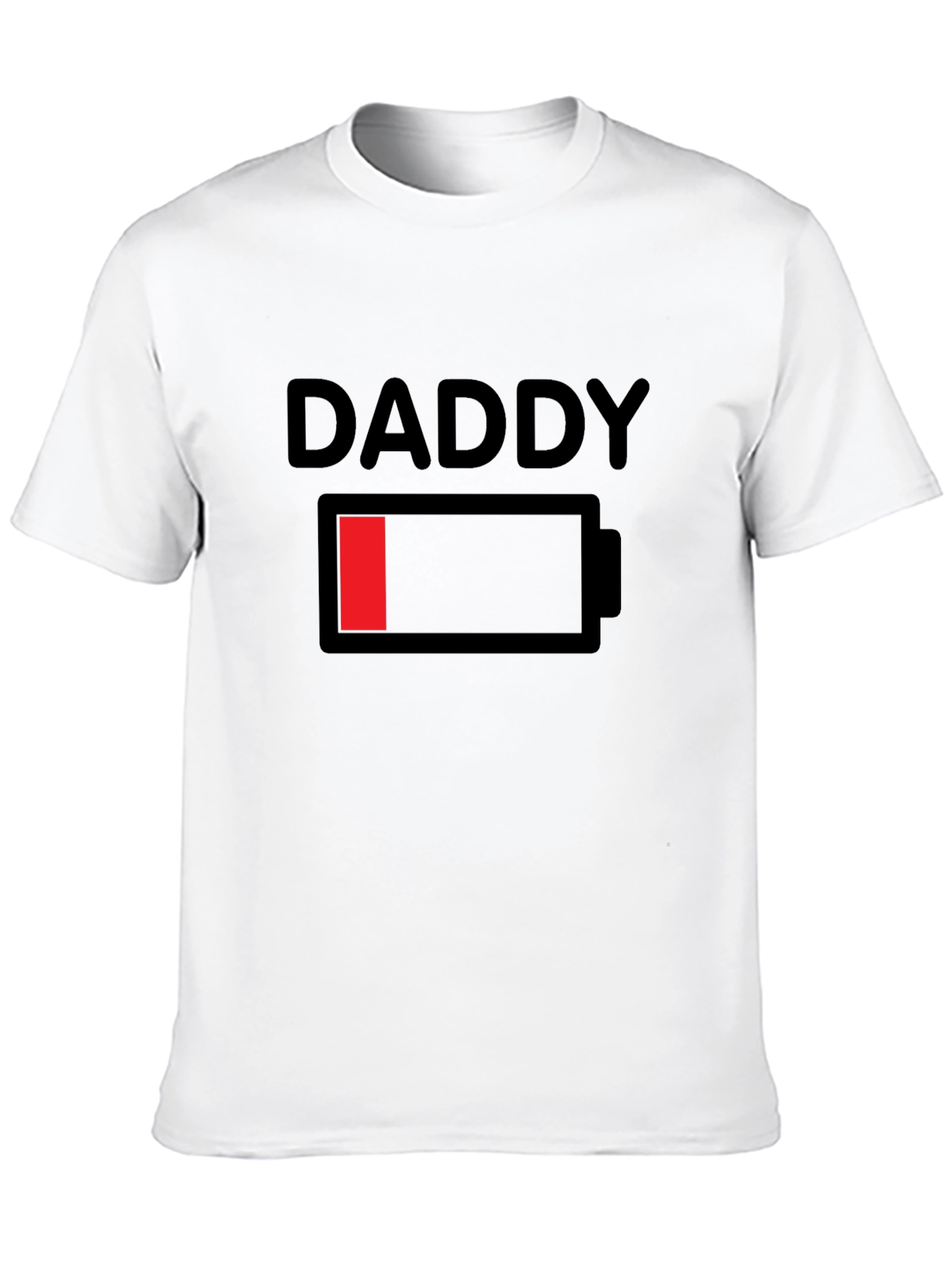 Daddy Low Battery Graphic T-Shirt - Black