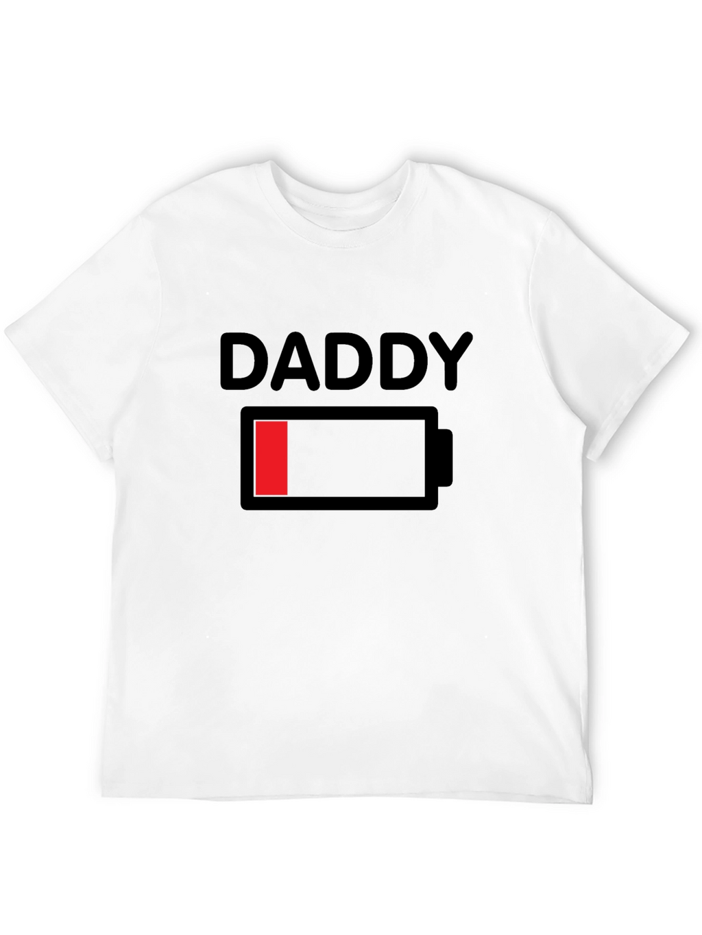 Daddy Low Battery Graphic T-Shirt - Black