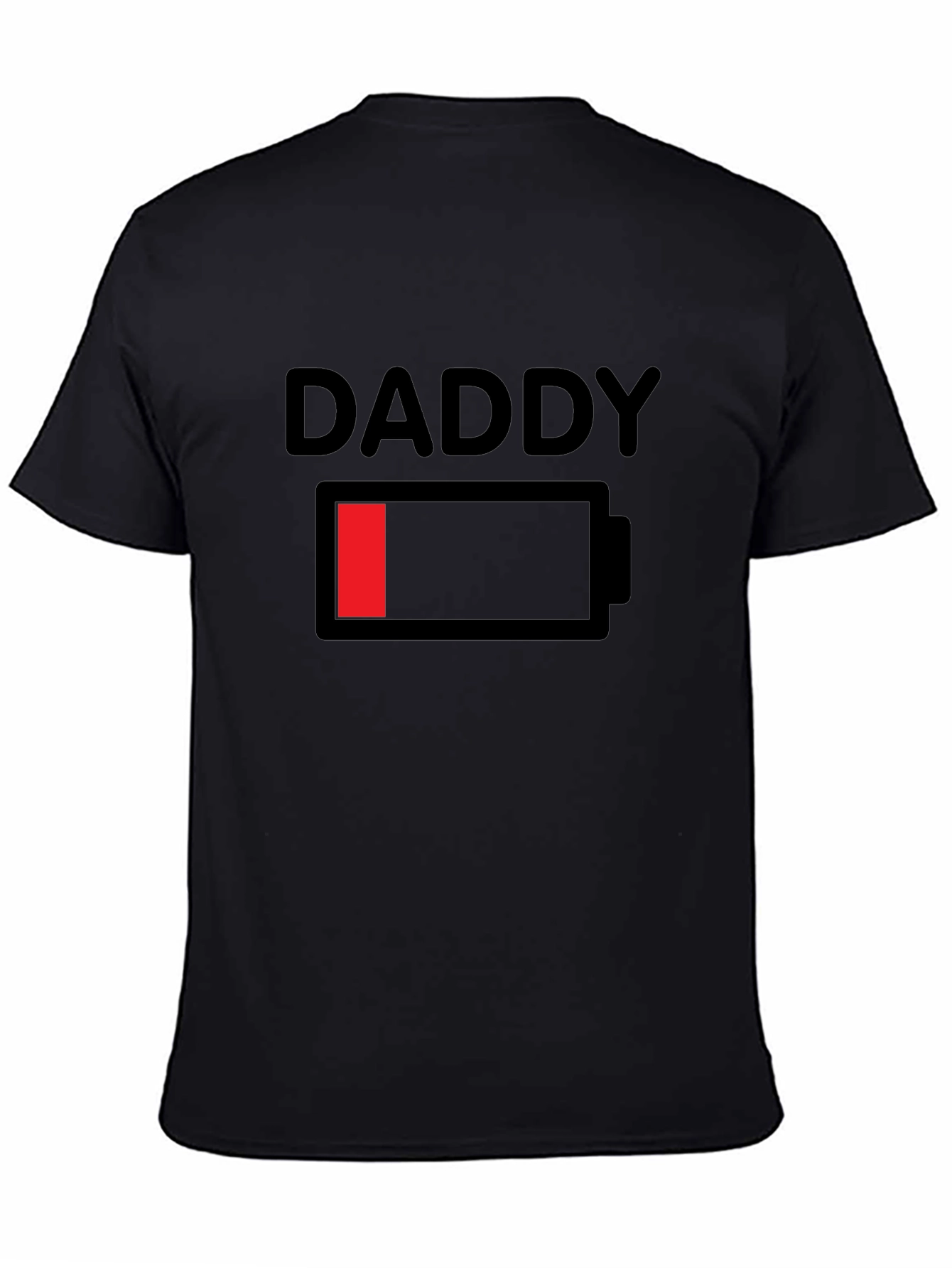 Daddy Low Battery Graphic T-Shirt - Black