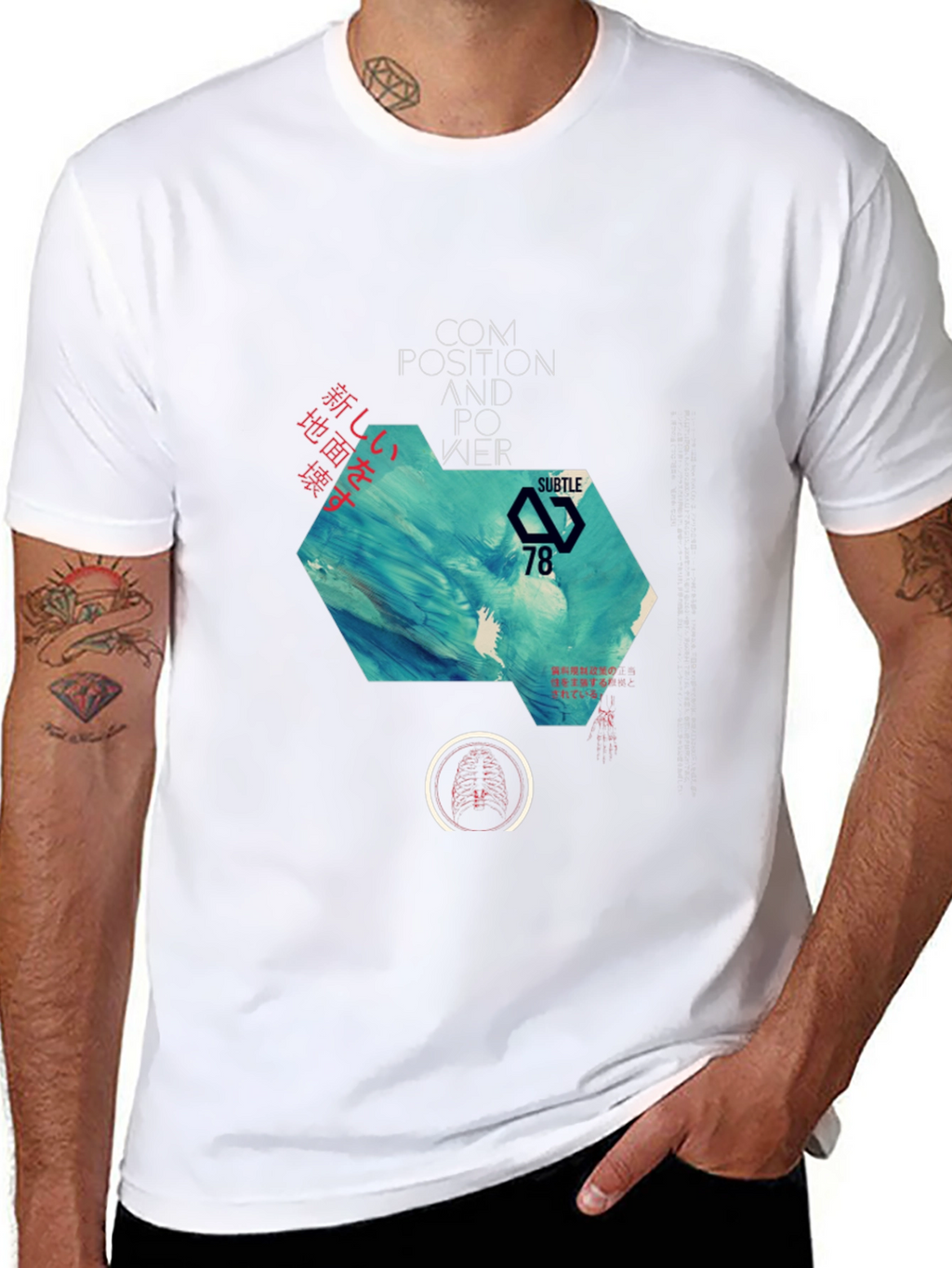 Abstract Graphic T-Shirt - Modern Urban Style