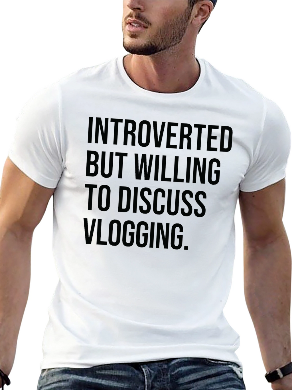 Introverted Vlogging T-Shirt