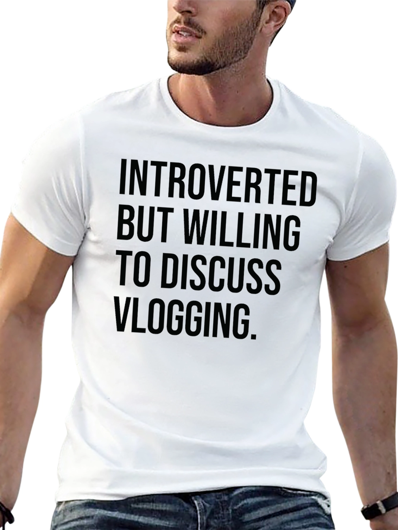 Introverted Vlogging T-Shirt