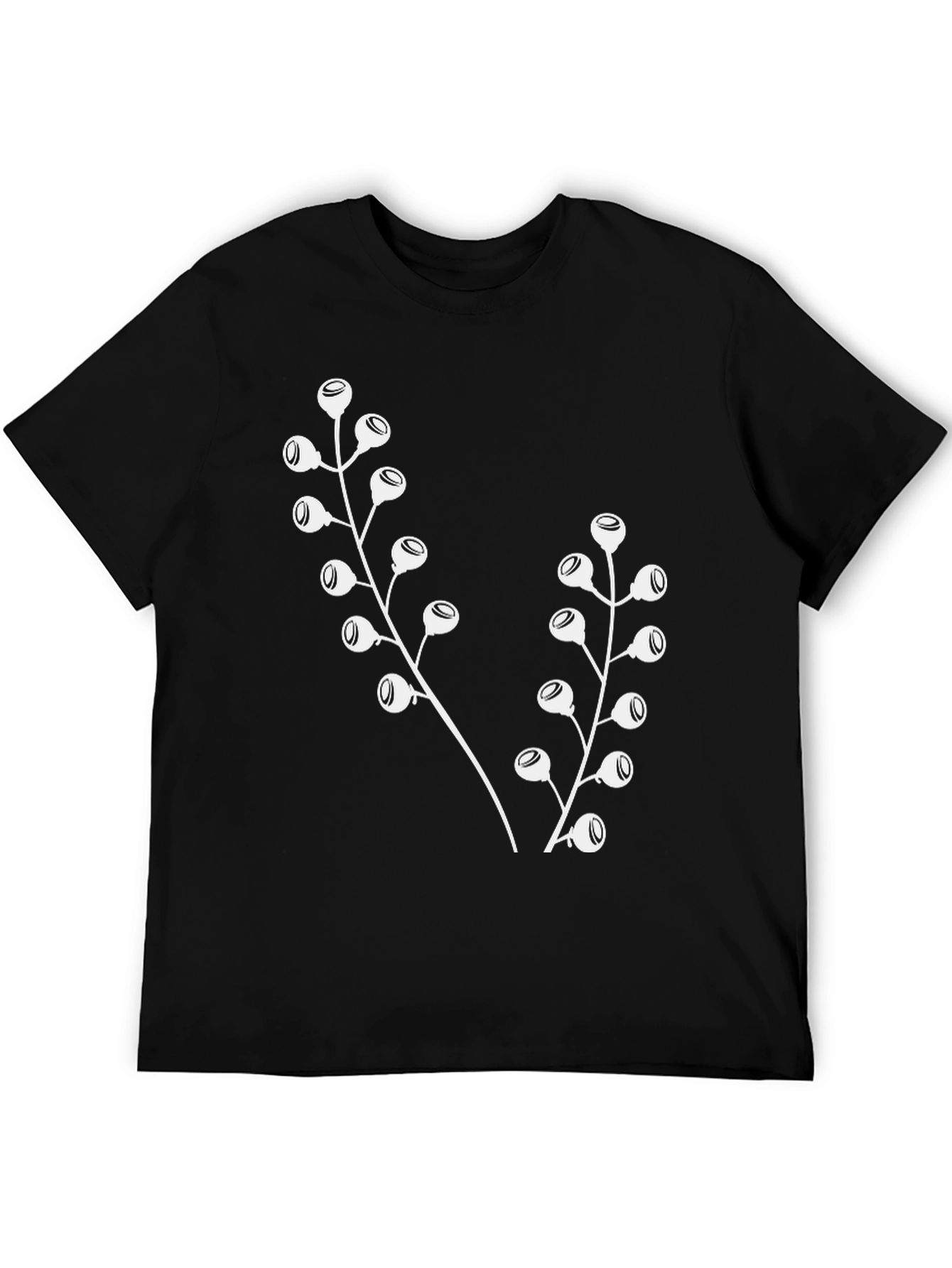 Botanical Black T-Shirt