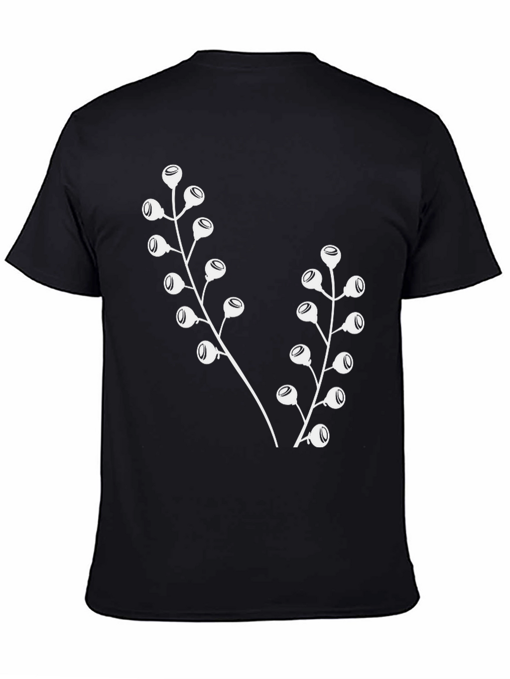 Botanical Black T-Shirt