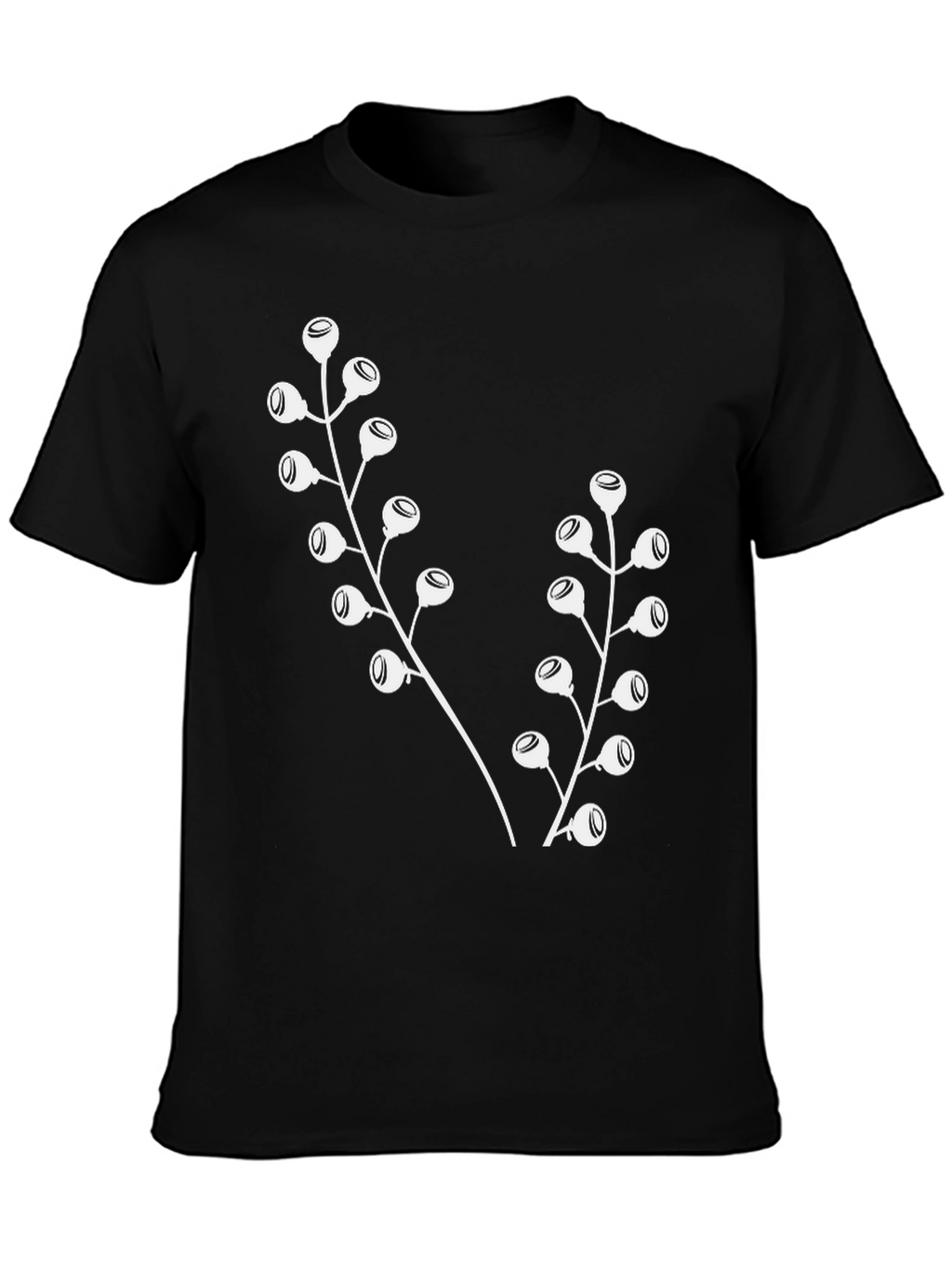 Botanical Black T-Shirt