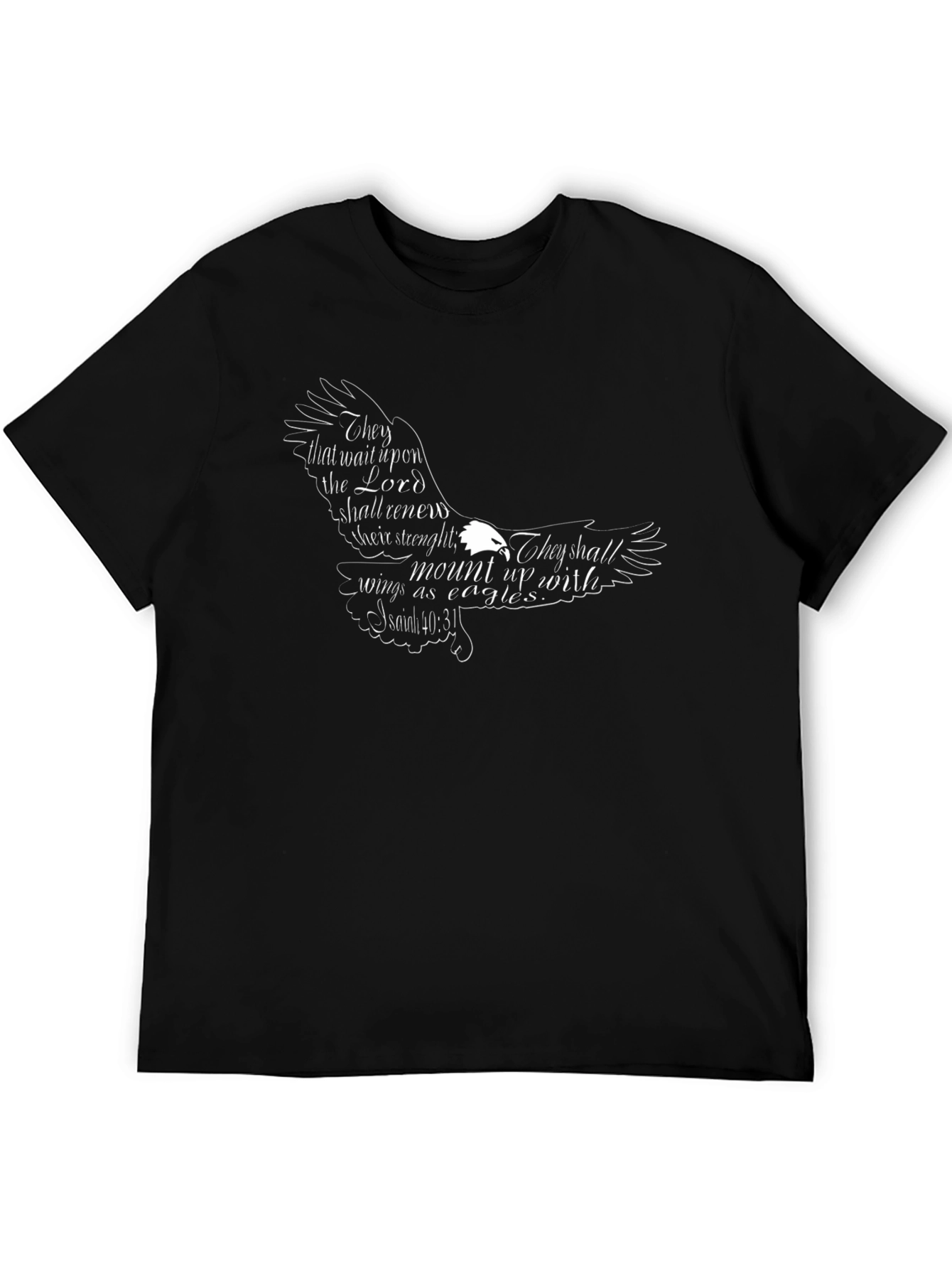 Eagle Wings Isaiah 40:31 T-Shirt