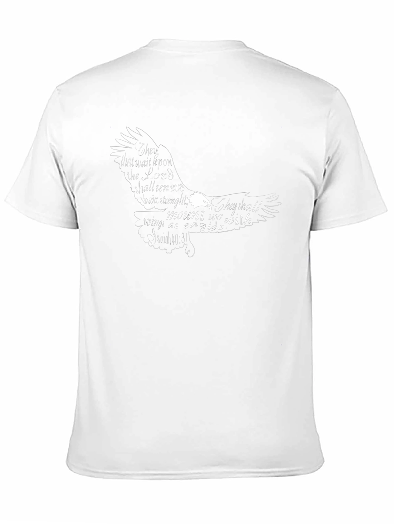 Eagle Wings Isaiah 40:31 T-Shirt