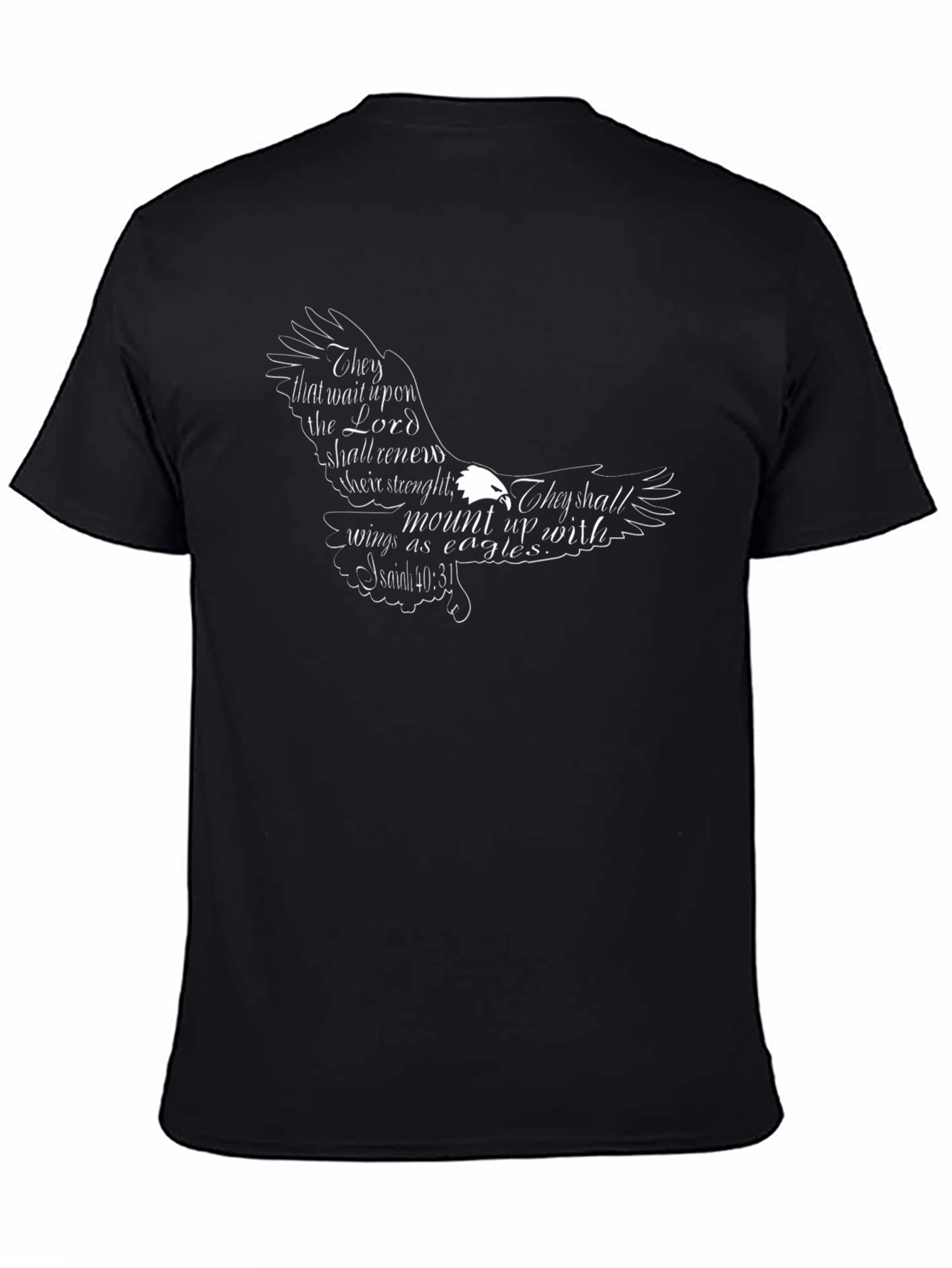 Eagle Wings Isaiah 40:31 T-Shirt
