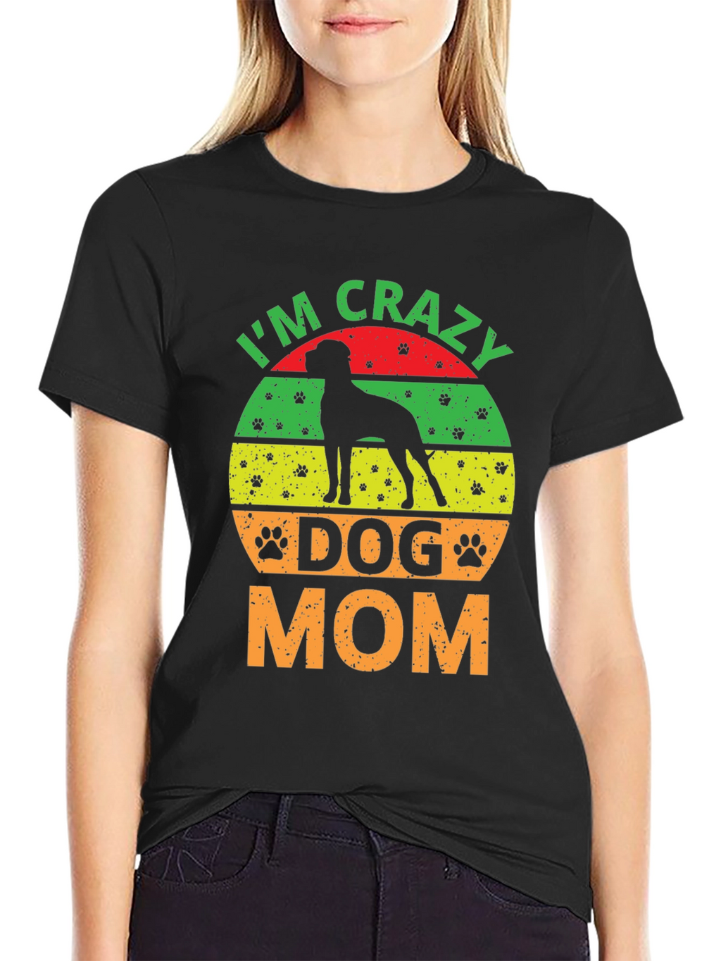 Crazy Dog Mom Tee - Dog Lover Shirt