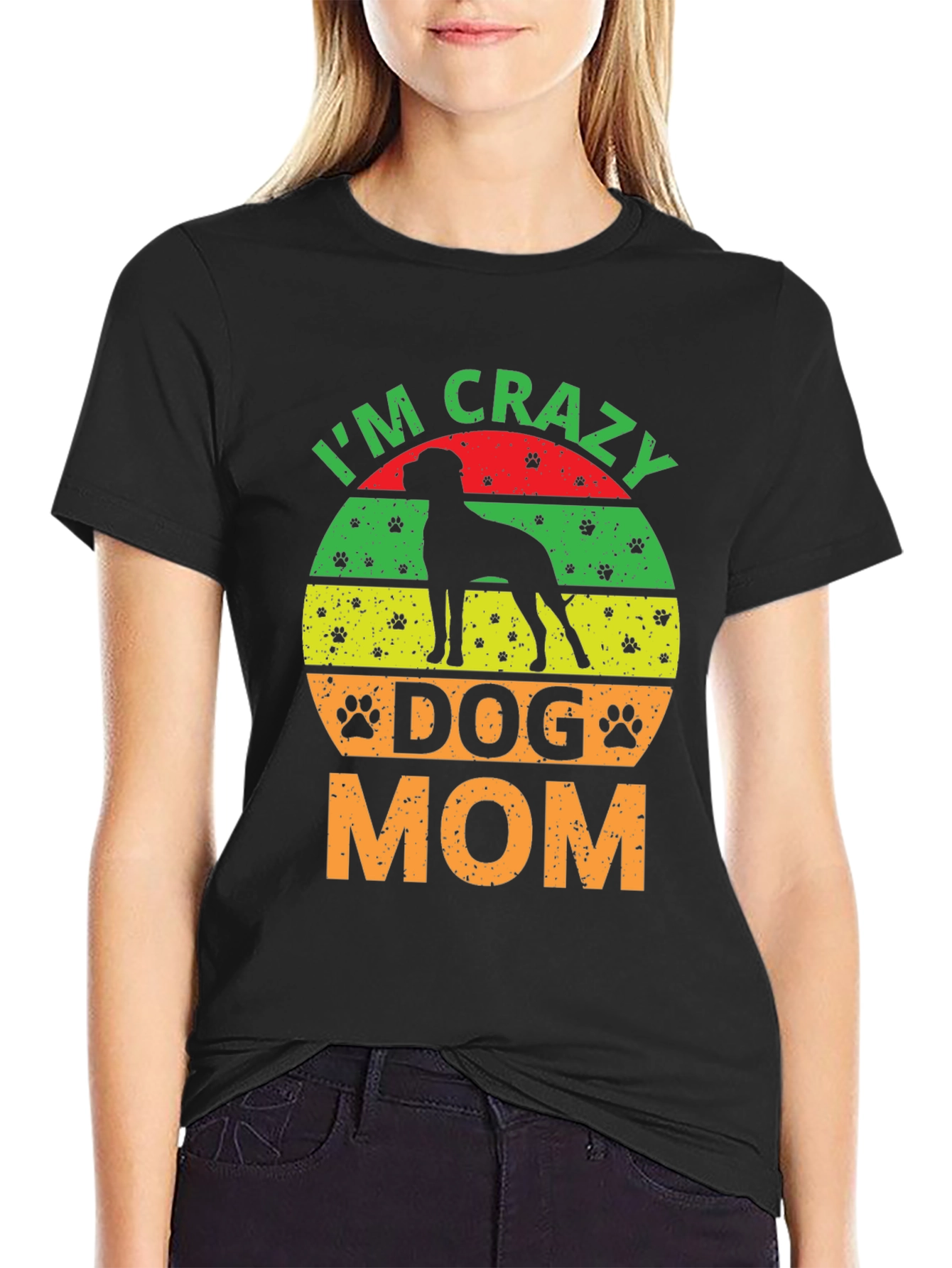 Crazy Dog Mom Tee - Dog Lover Shirt