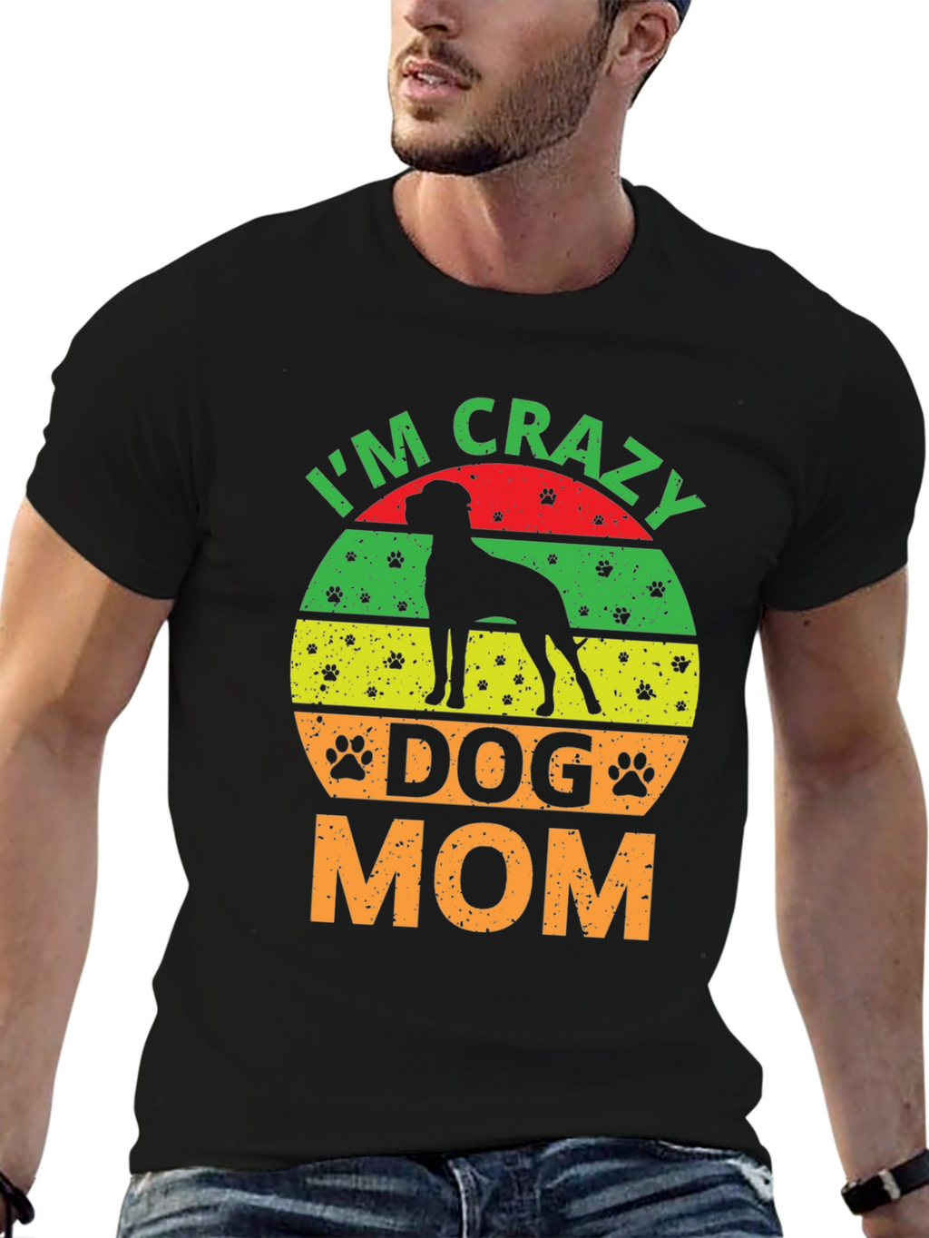 Crazy Dog Mom Tee - Dog Lover Shirt