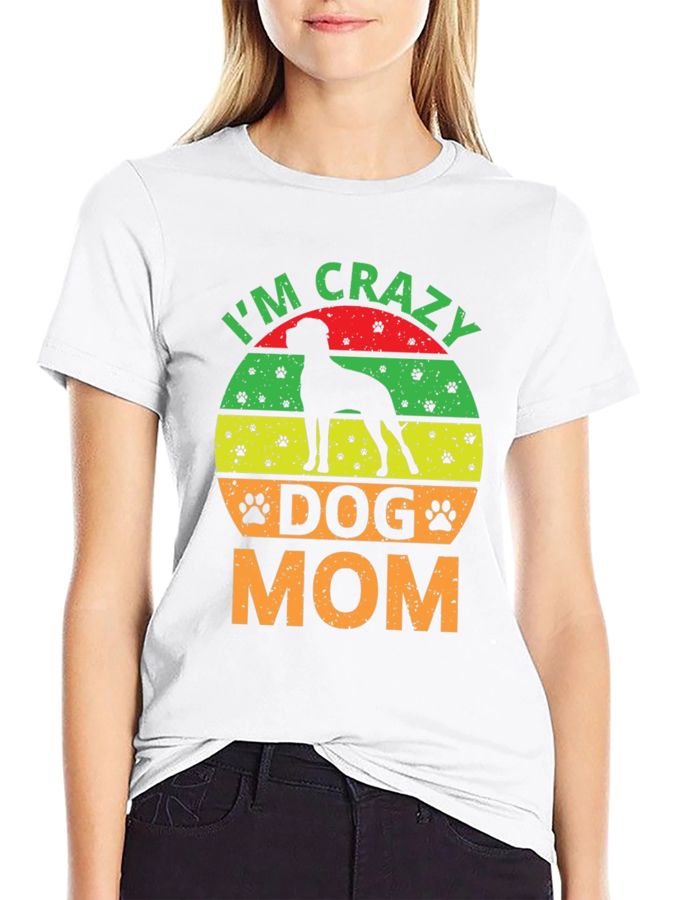 Crazy Dog Mom Tee - Dog Lover Shirt