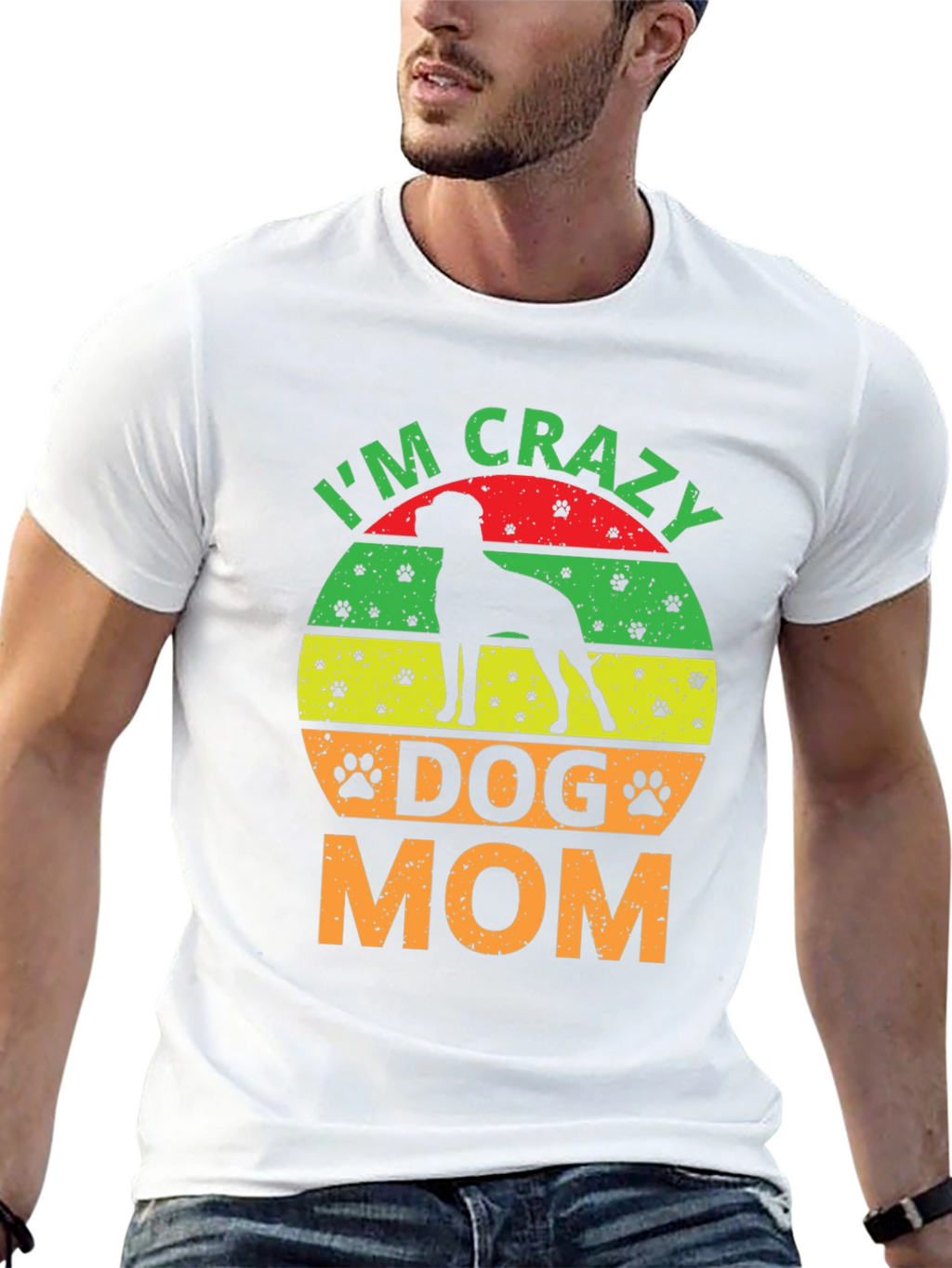 Crazy Dog Mom Tee - Dog Lover Shirt