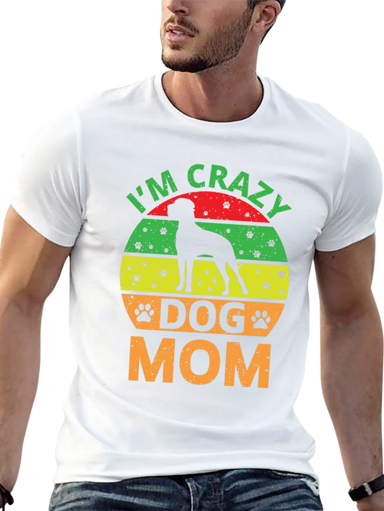 Crazy Dog Mom Tee - Dog Lover Shirt