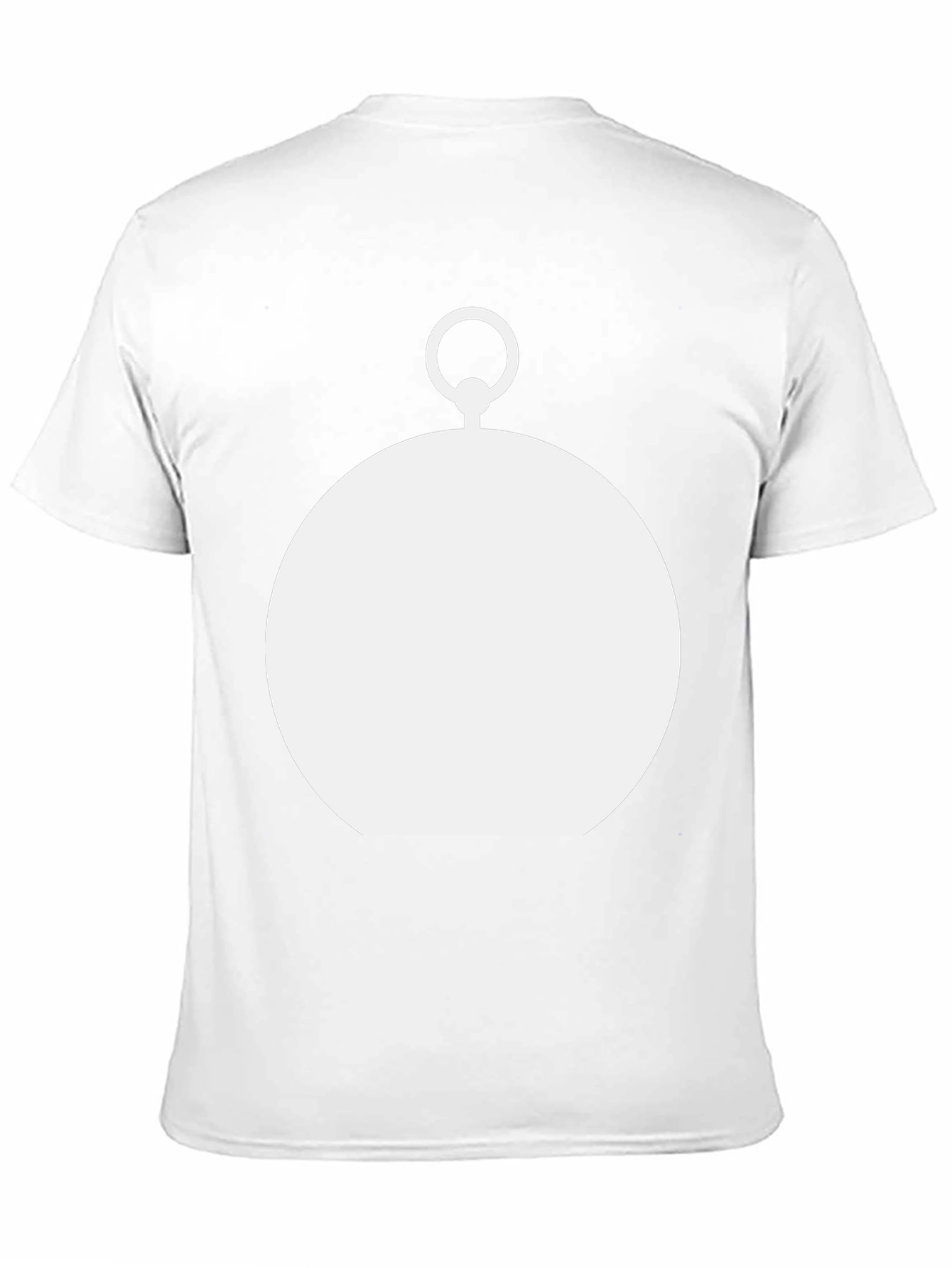 Modern Pocket Watch Graphic Tee - Black
