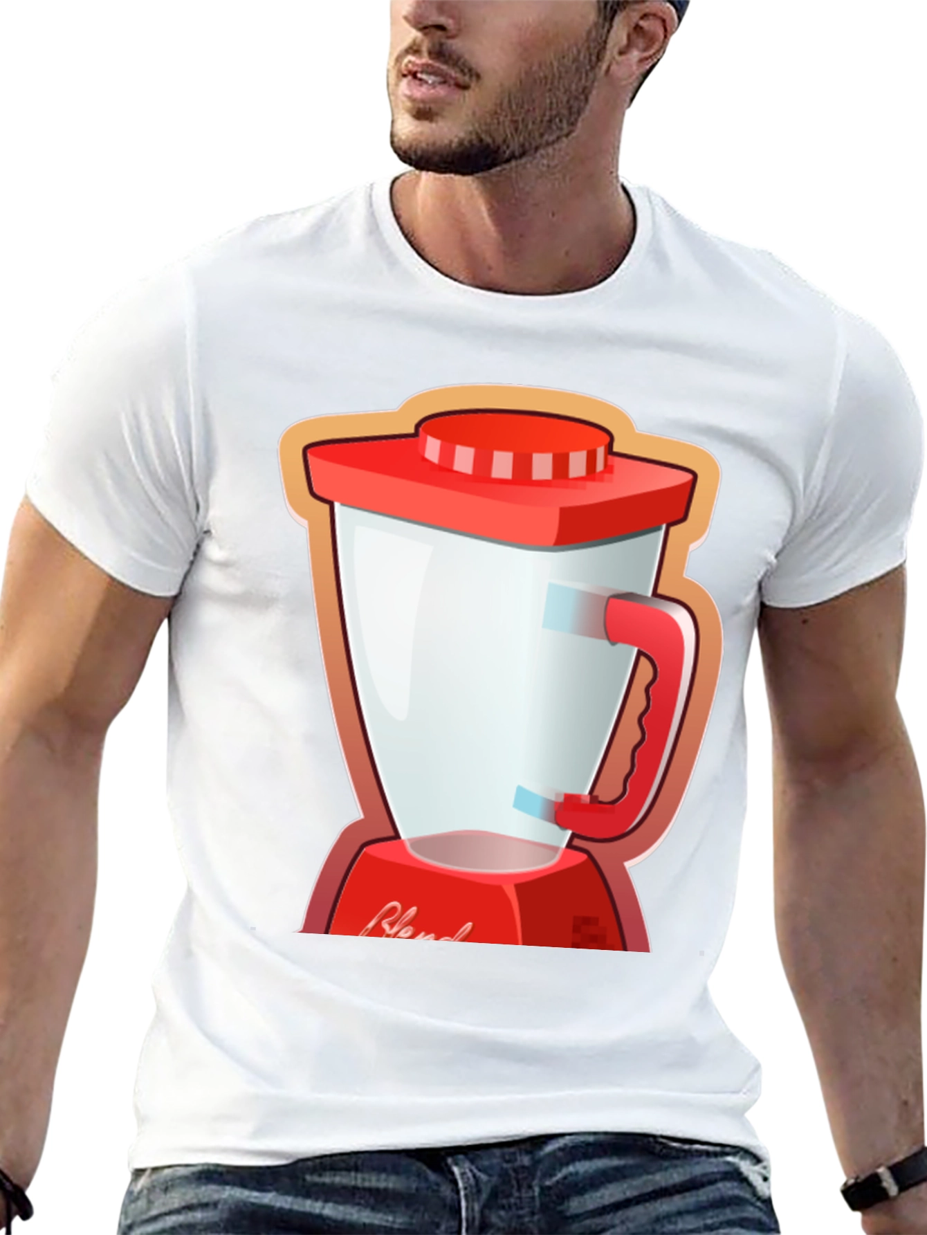 Blend Tee: Black T-Shirt with Blender Graphic