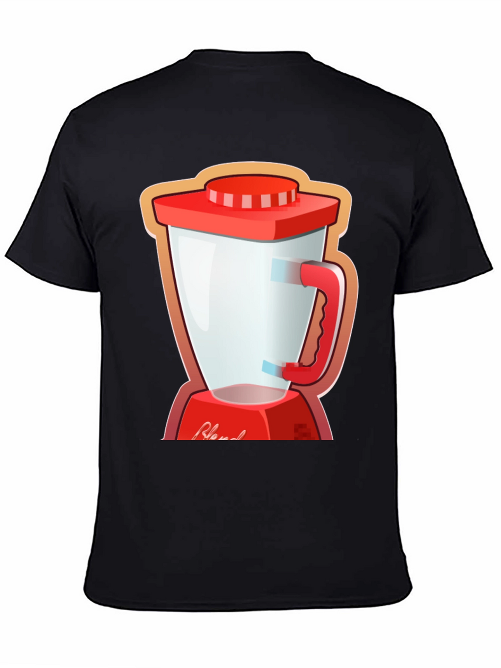 Blend Tee: Black T-Shirt with Blender Graphic