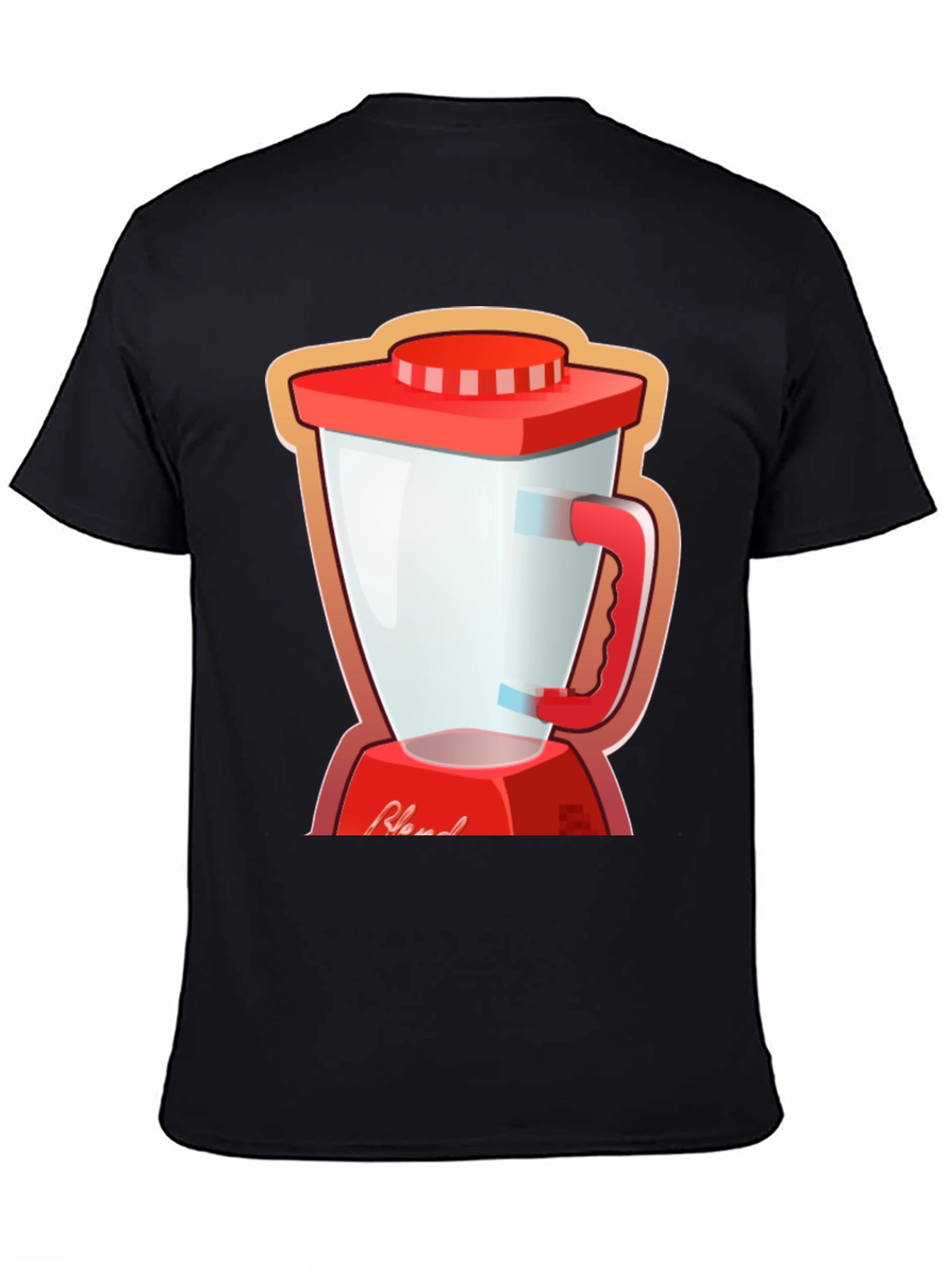 Blend Tee: Black T-Shirt with Blender Graphic