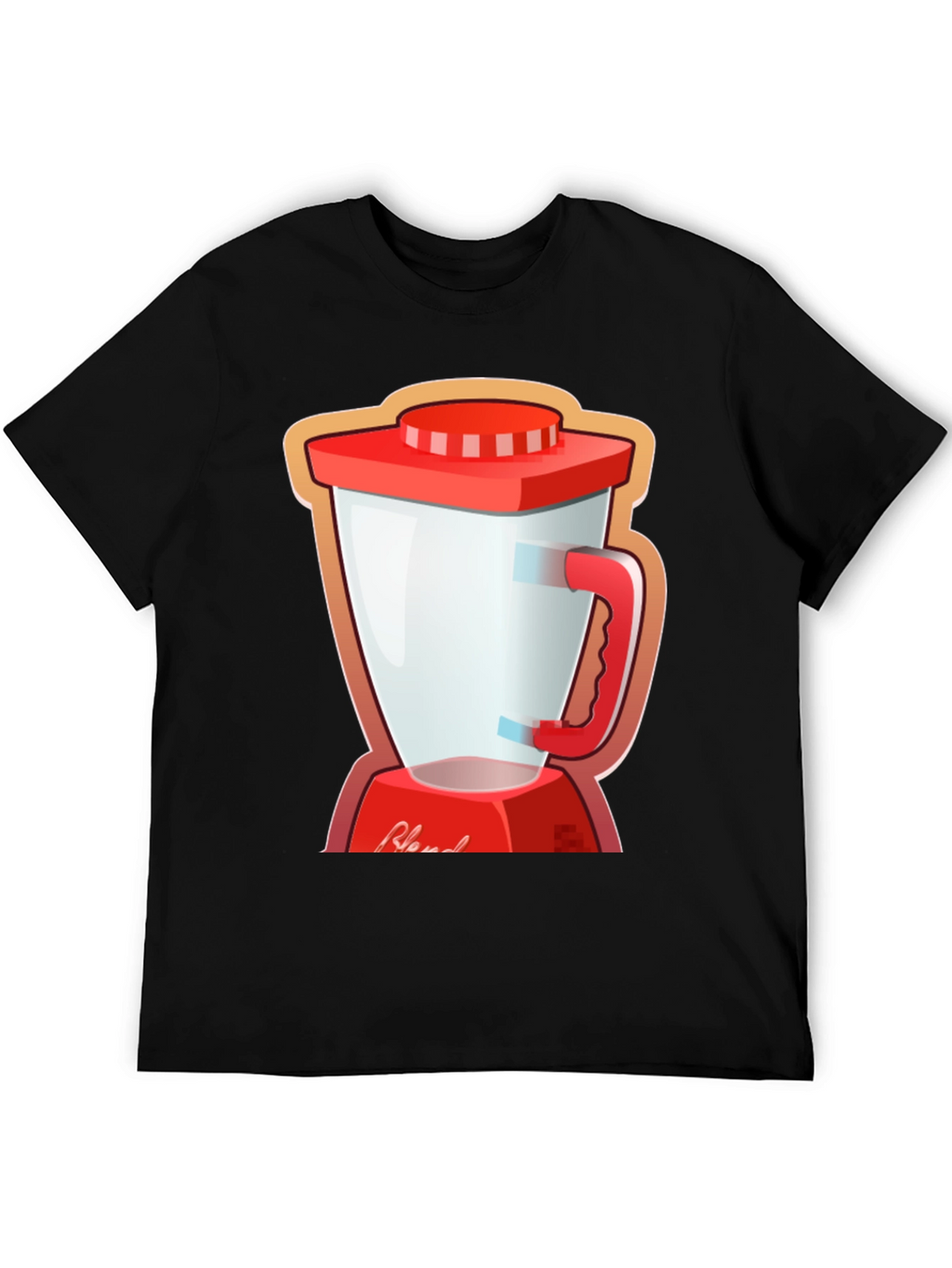 Blend Tee: Black T-Shirt with Blender Graphic