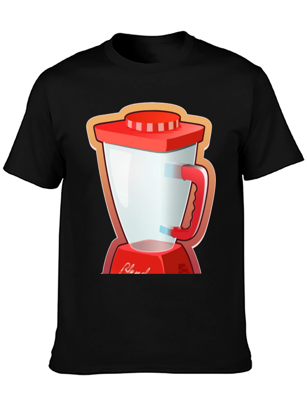 Blend Tee: Black T-Shirt with Blender Graphic