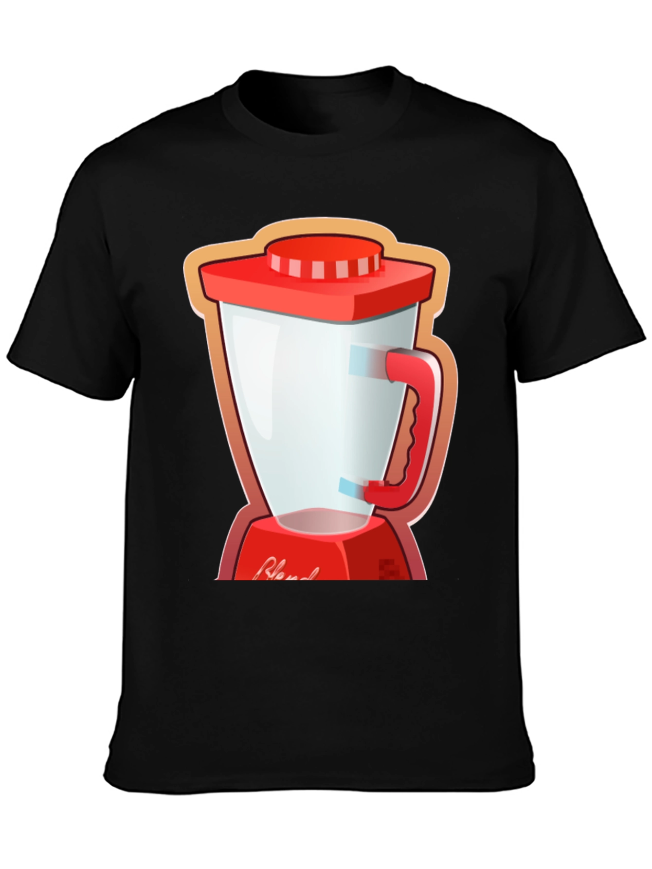 Blend Tee: Black T-Shirt with Blender Graphic