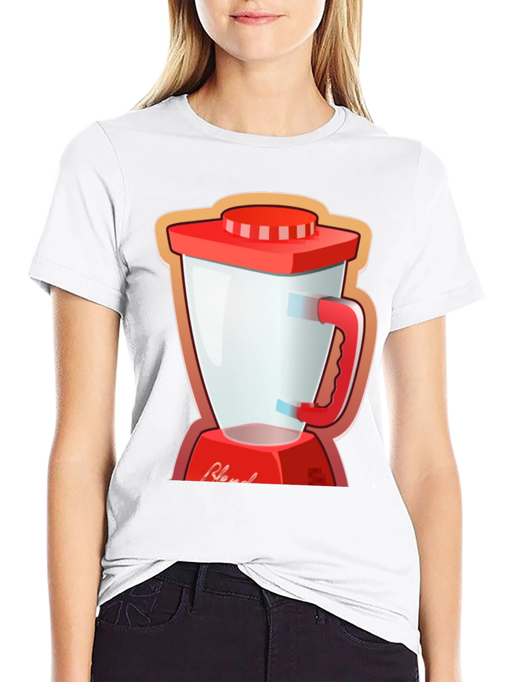 Blend Tee: Black T-Shirt with Blender Graphic
