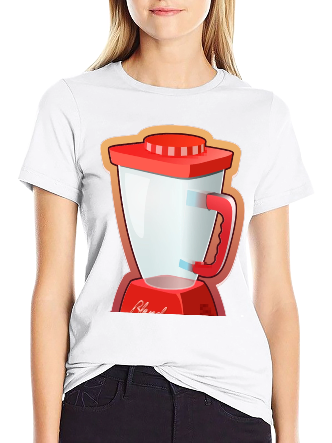 Blend Tee: Black T-Shirt with Blender Graphic