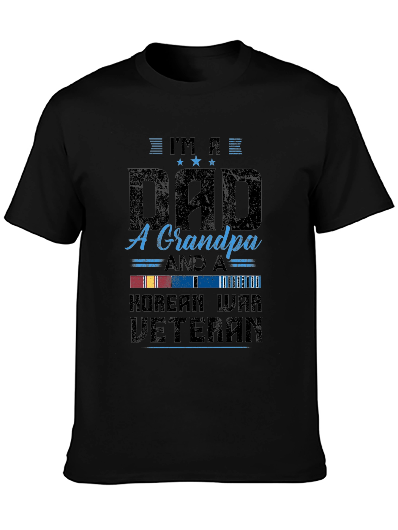 Im A Dad A Grandpa Korean War Veteran T-Shirt