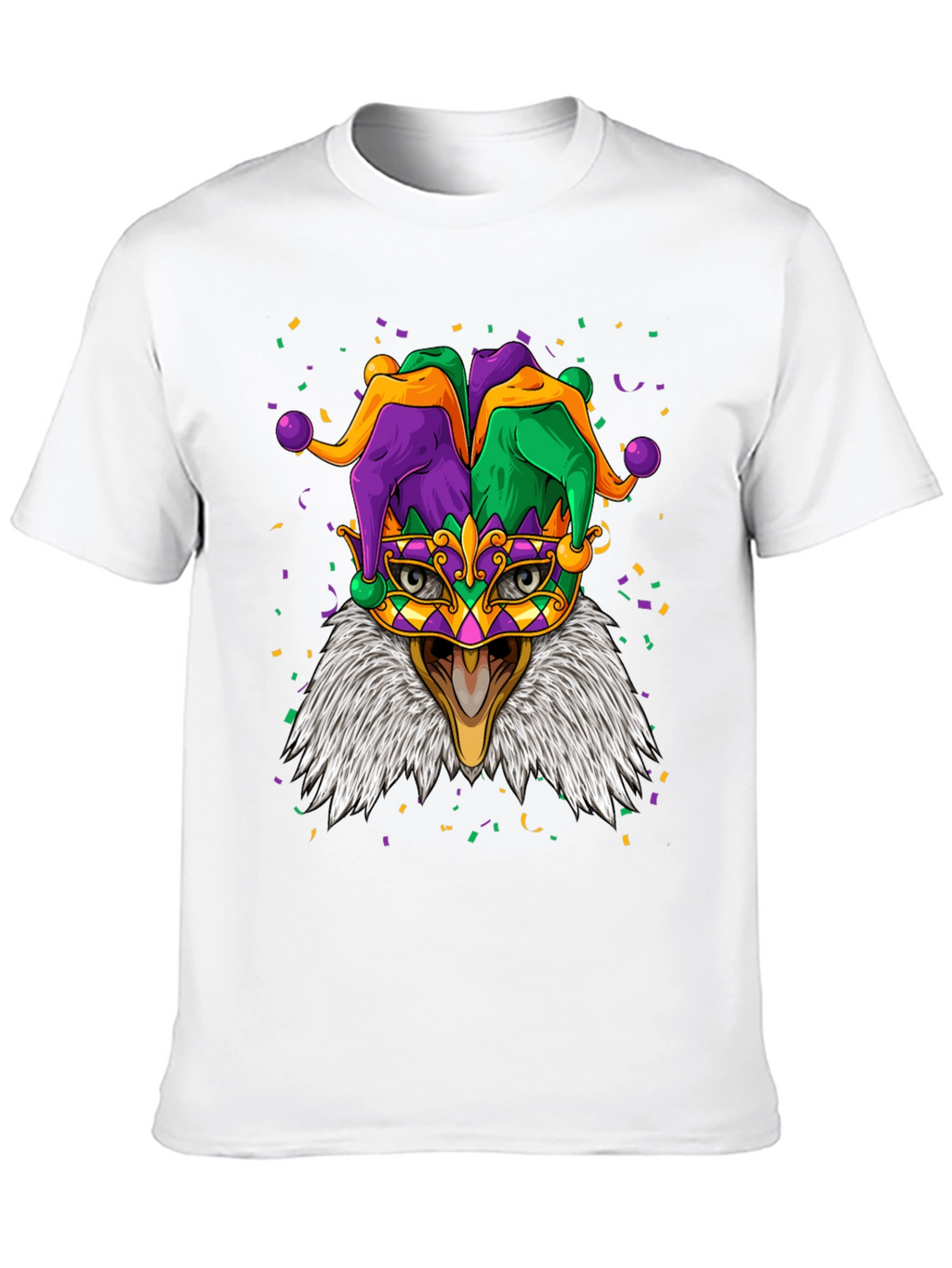 Mardi Gras Eagle T-Shirt