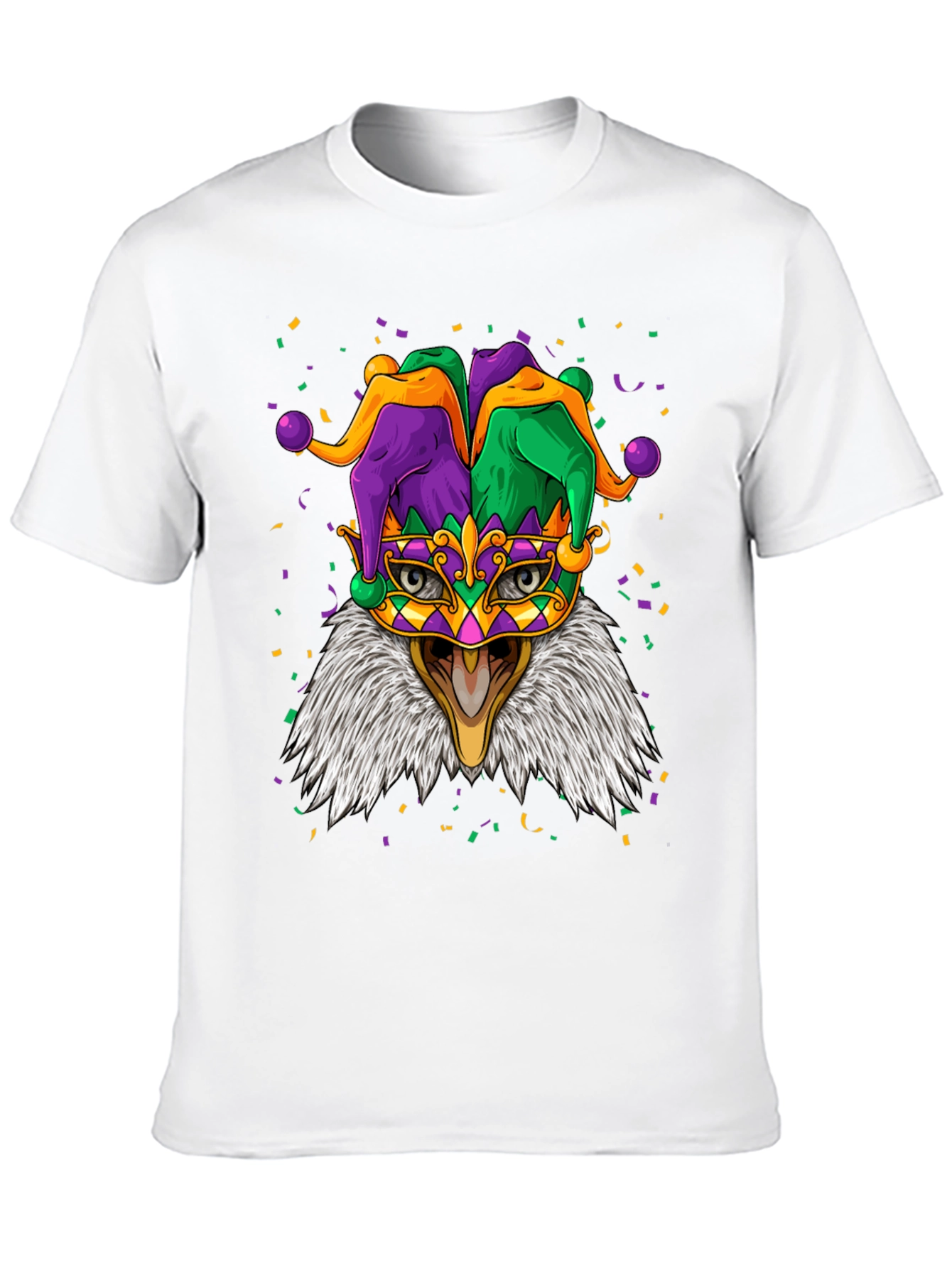 Mardi Gras Eagle T-Shirt