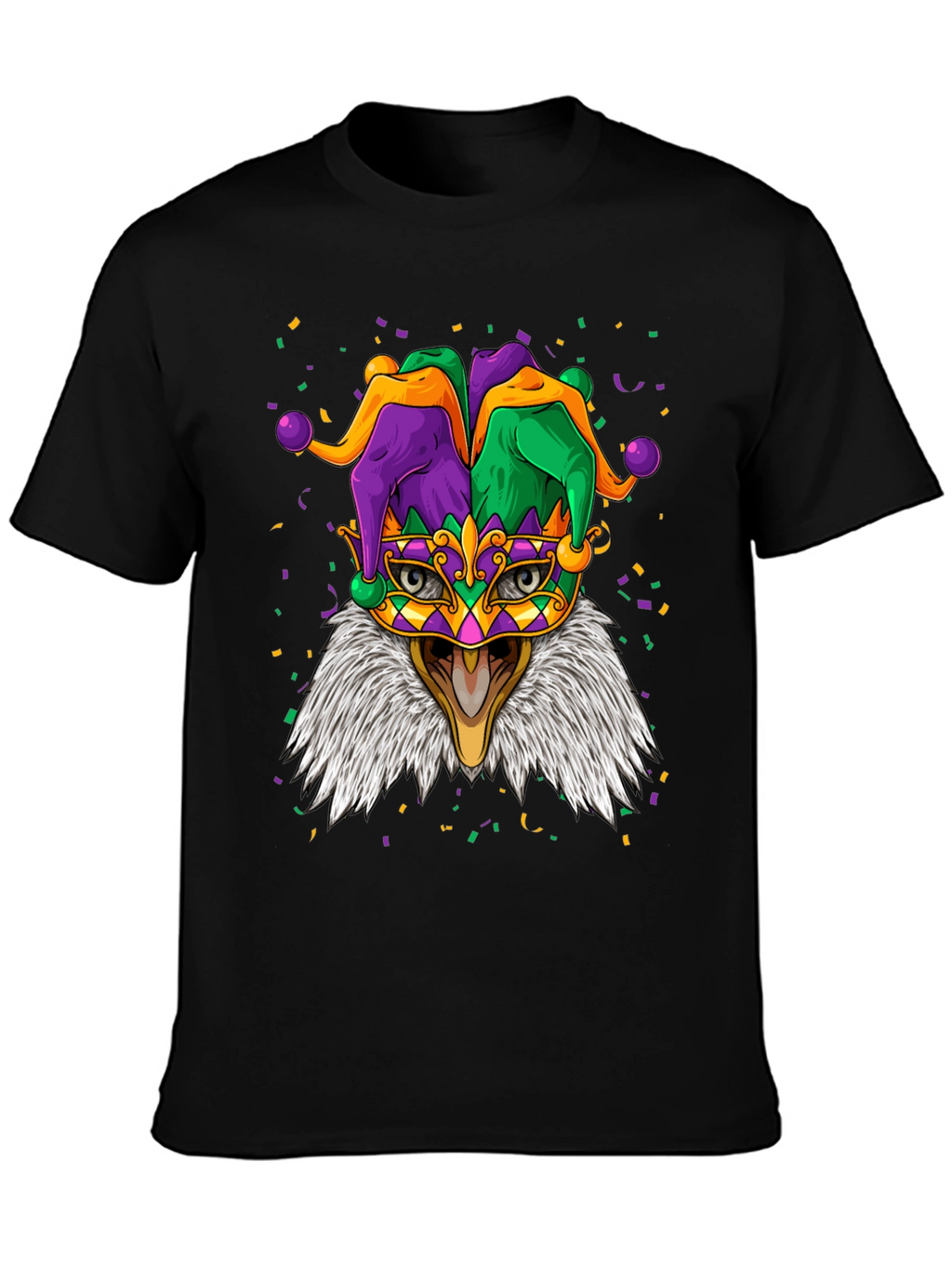 Mardi Gras Eagle T-Shirt