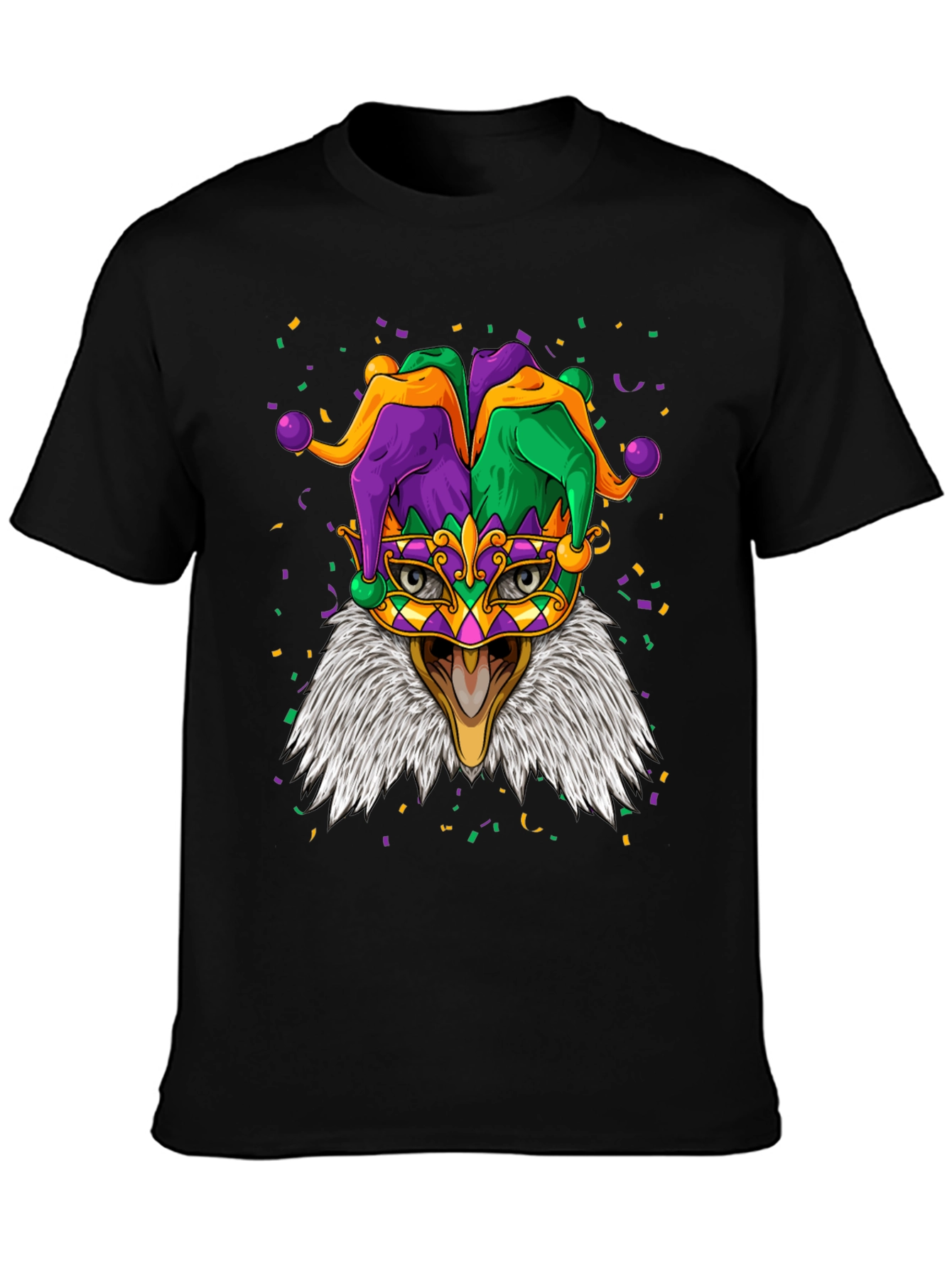 Mardi Gras Eagle T-Shirt
