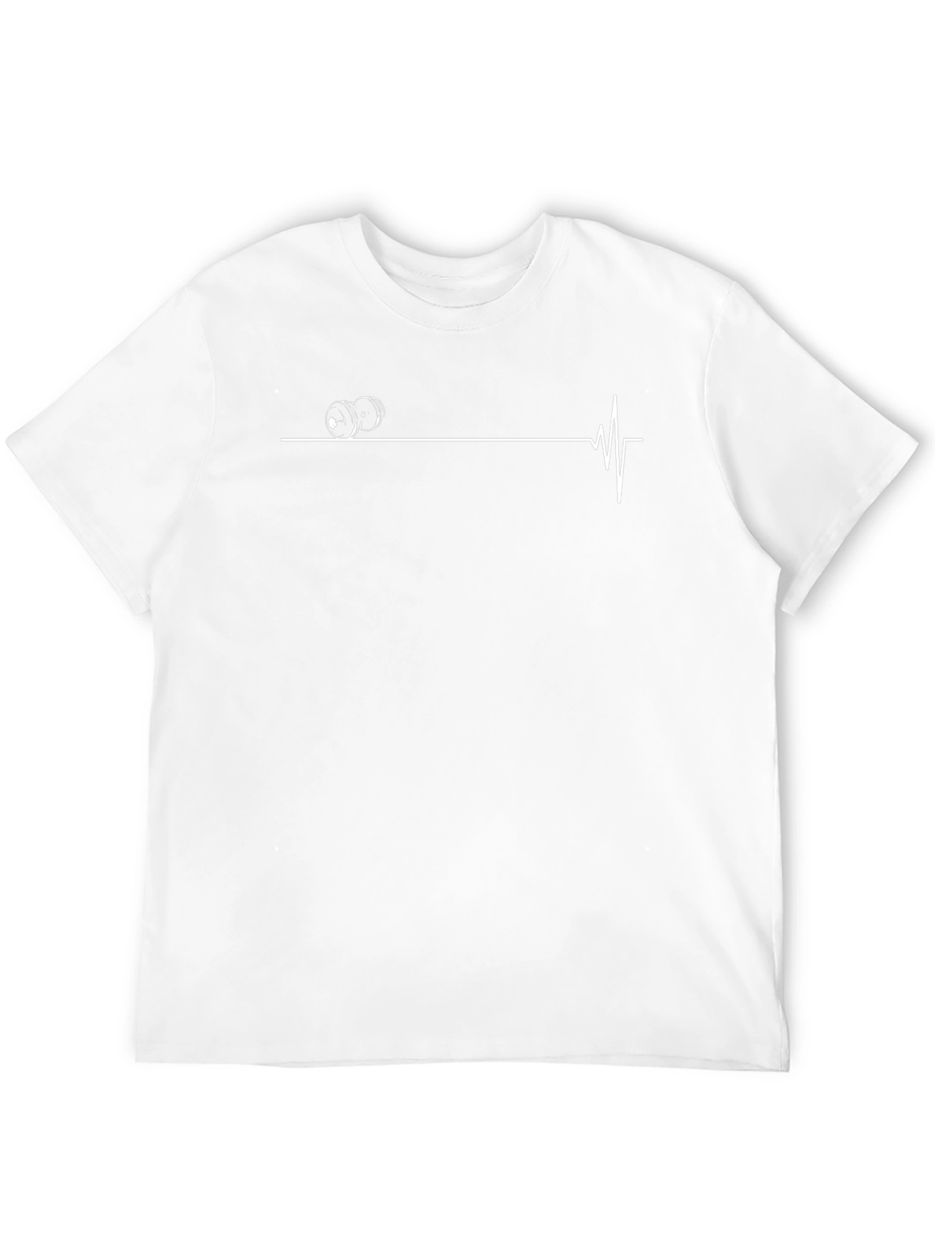 Fitness Heartbeat Graphic T-Shirt
