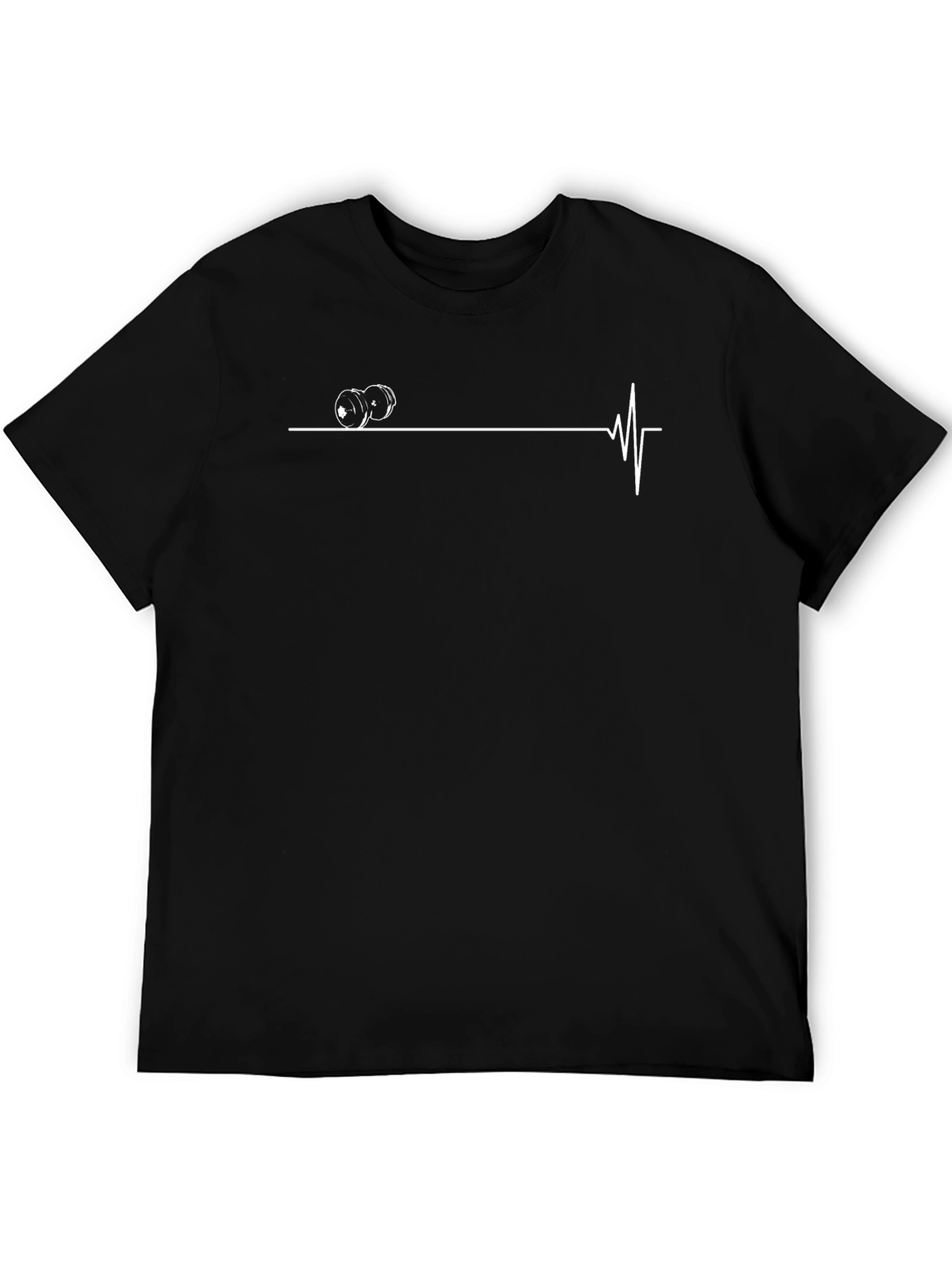 Fitness Heartbeat Graphic T-Shirt