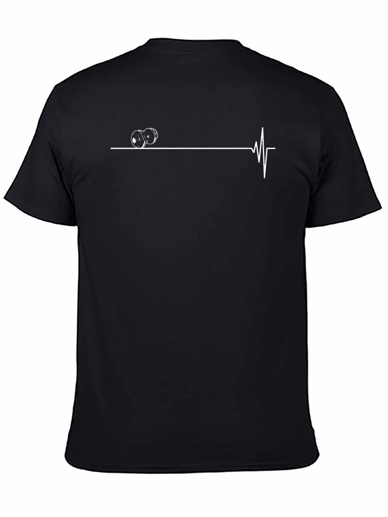 Fitness Heartbeat Graphic T-Shirt