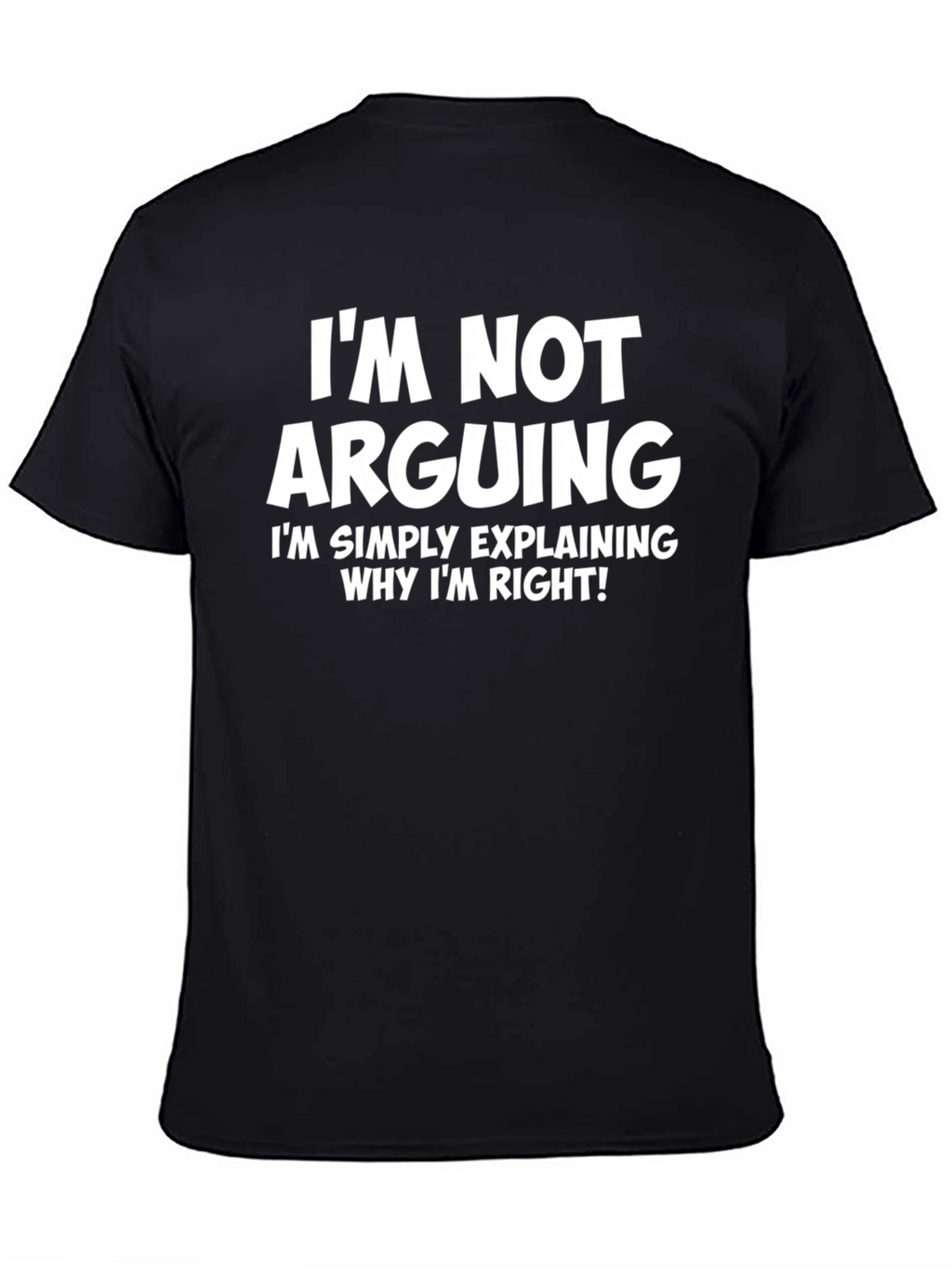 Im Not Arguing T-Shirt - Funny Sarcastic Tee