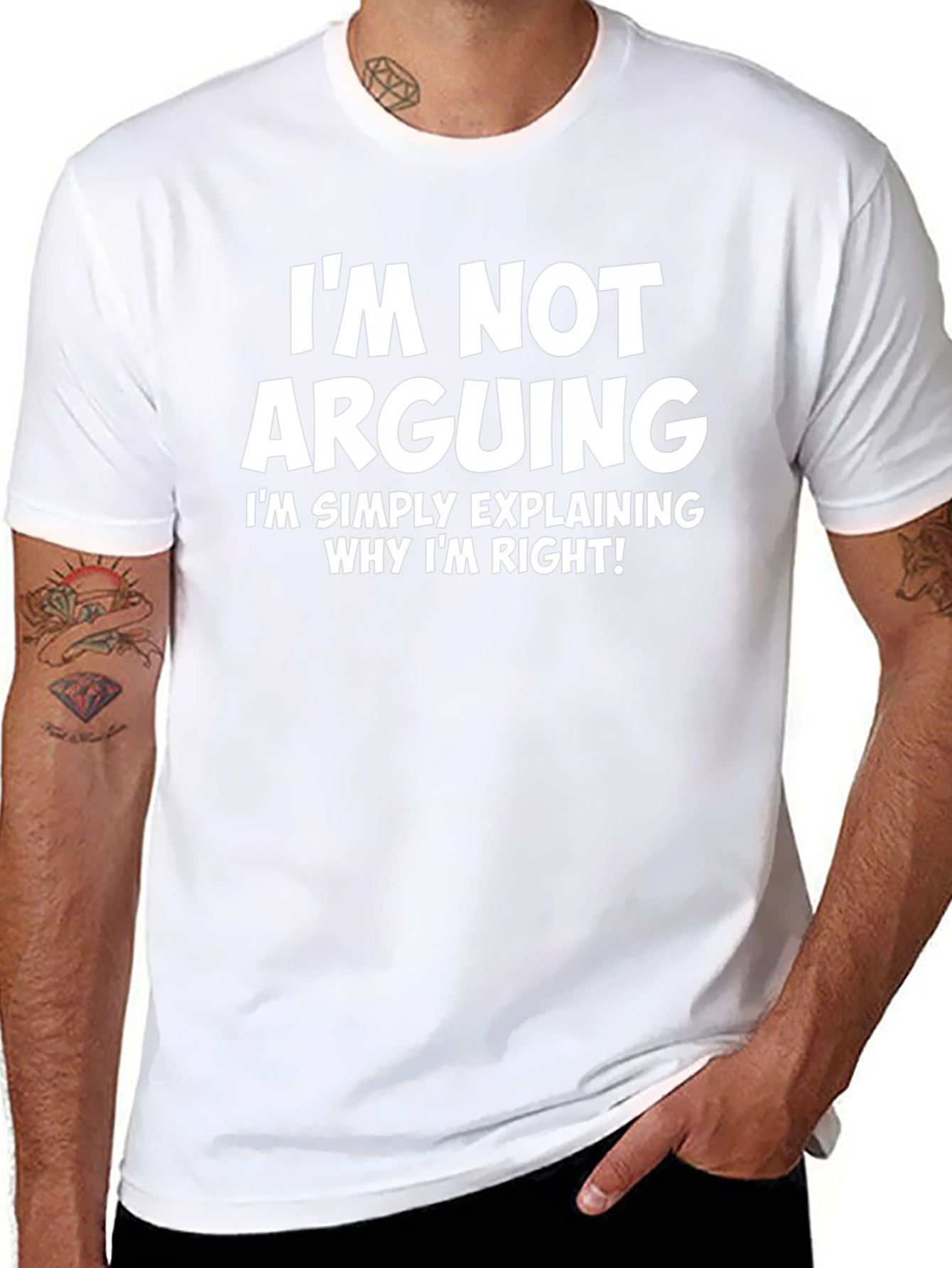 Im Not Arguing T-Shirt - Funny Sarcastic Tee