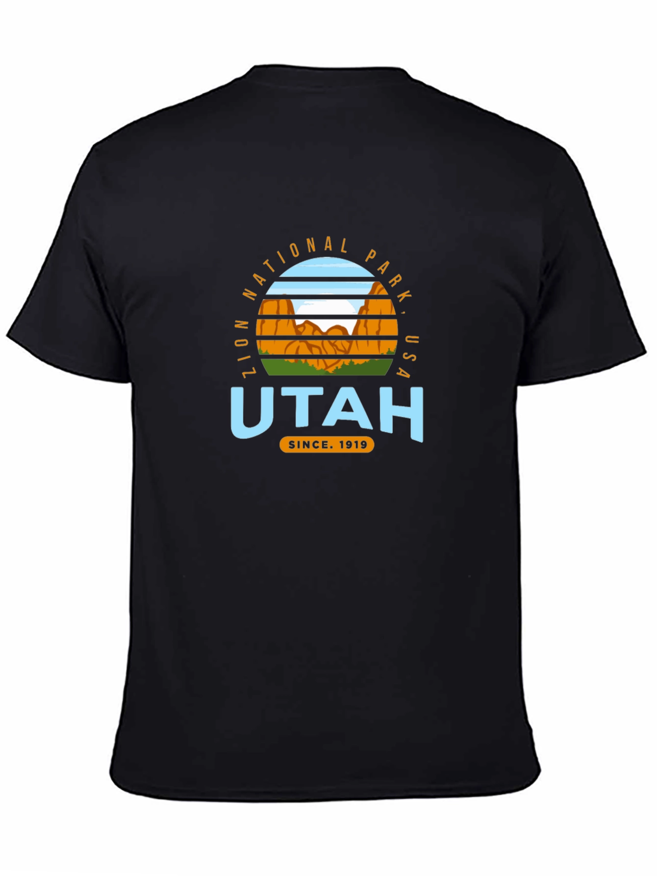 Zion National Park Utah Tee - Vintage Style