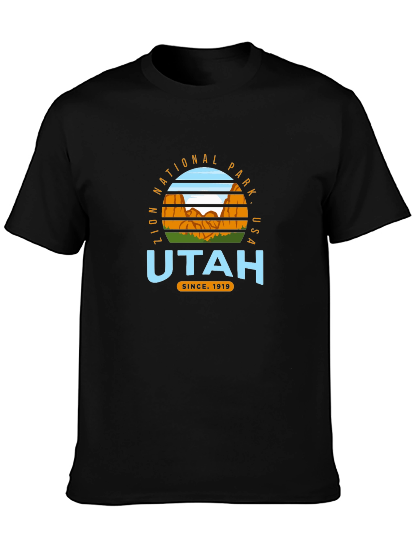 Zion National Park Utah Tee - Vintage Style
