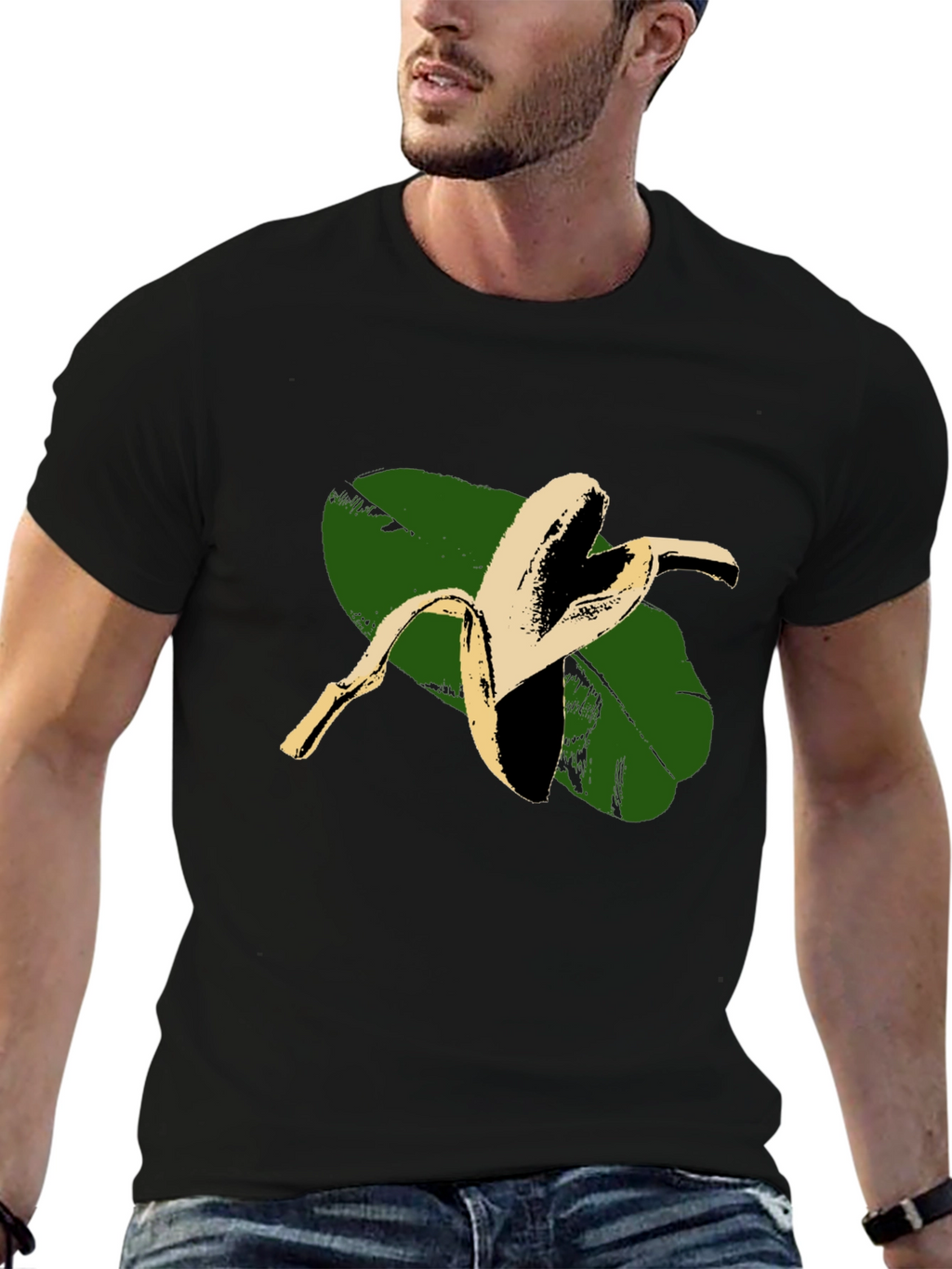 Banana Art Graphic T-Shirt